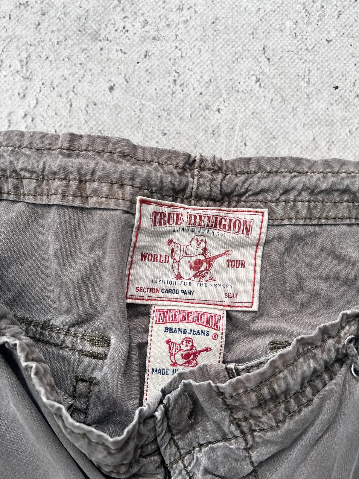 True Religion VINTAGE CARGO BONDAGE TRUE RELIGION PANTS Y2K Size US 30 / EU 46 - 15 Thumbnail
