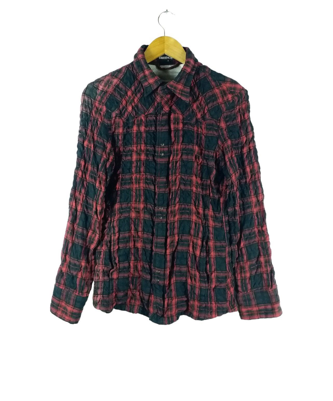 5351 POUR LES HOMMES × Seditionaries × Vintage VINTAGE’s ANARCHY SEDITIONARIES PUNK MUSLIN SHIRT 5351 Size US M / EU 48-50 / 2 - 1 Thumbnail