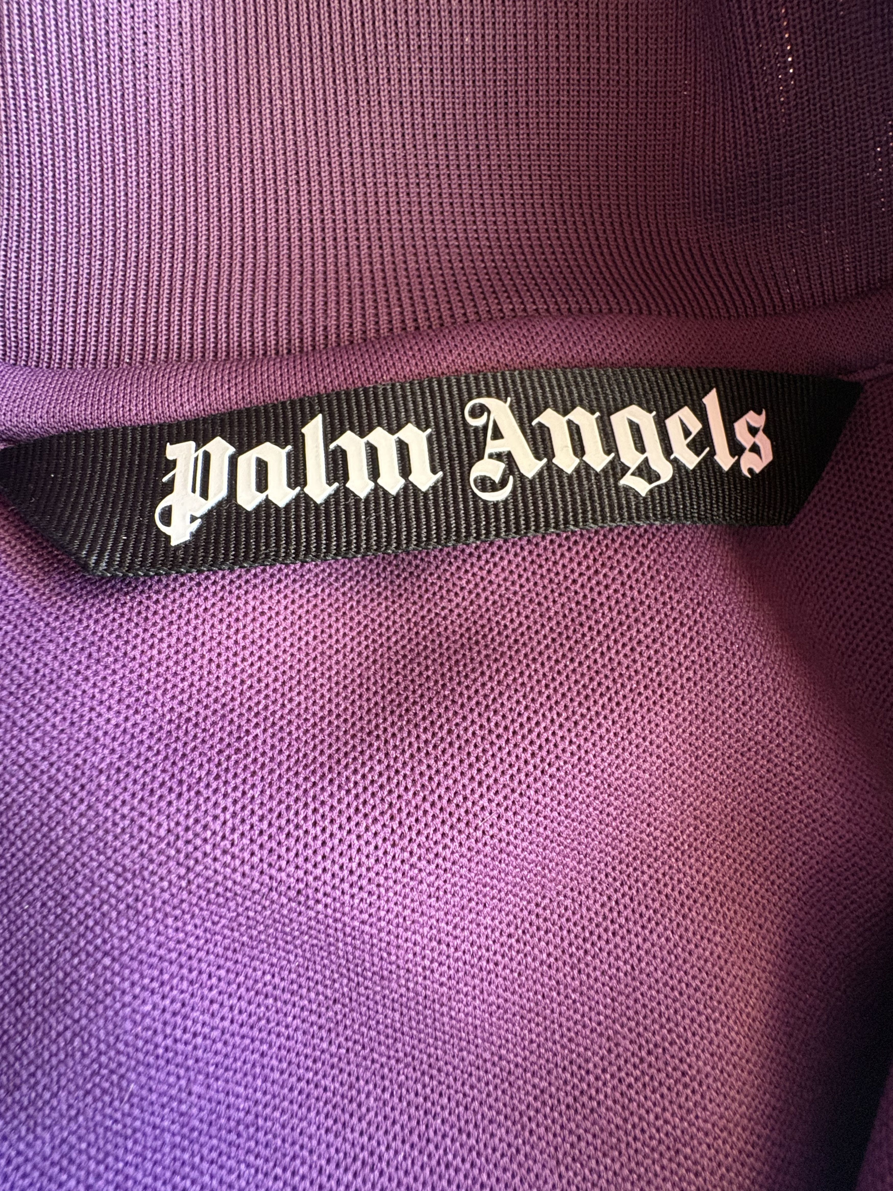 Palm Angels Palm Angels Classic Track logo-print Jacket Size US M / EU 48-50 / 2 - 5 Thumbnail