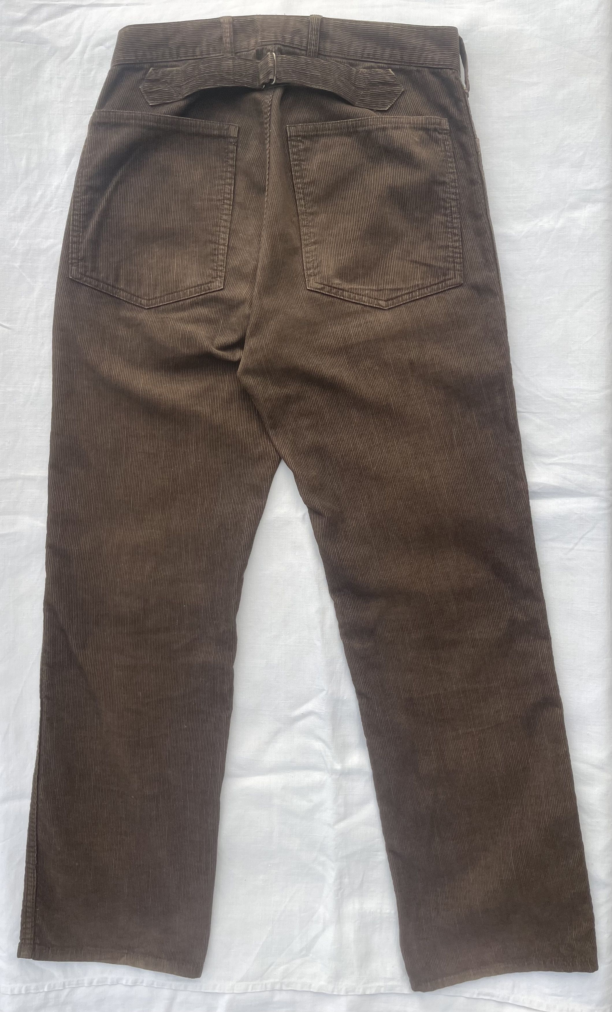 Visvim Visvim FW15 Carpenter Pant Prime Slub (Cords) - Brown Size US 31 - 2 Thumbnail