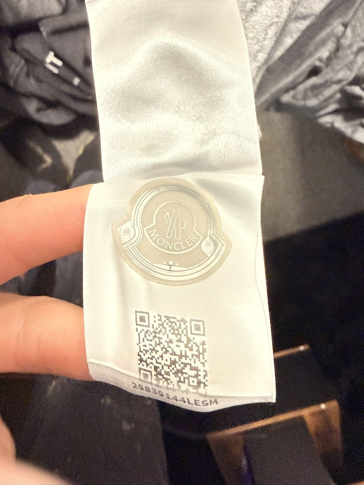 Moncler Moncler Double Logo Grey Tshirt Size US M / EU 48-50 / 2 - 6 Thumbnail
