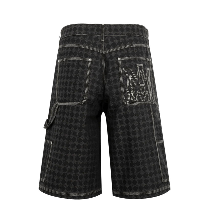 Amiri o1h1sh11225 Ma Quad Work Short in Black Size US 32 / EU 48 - 2 Thumbnail