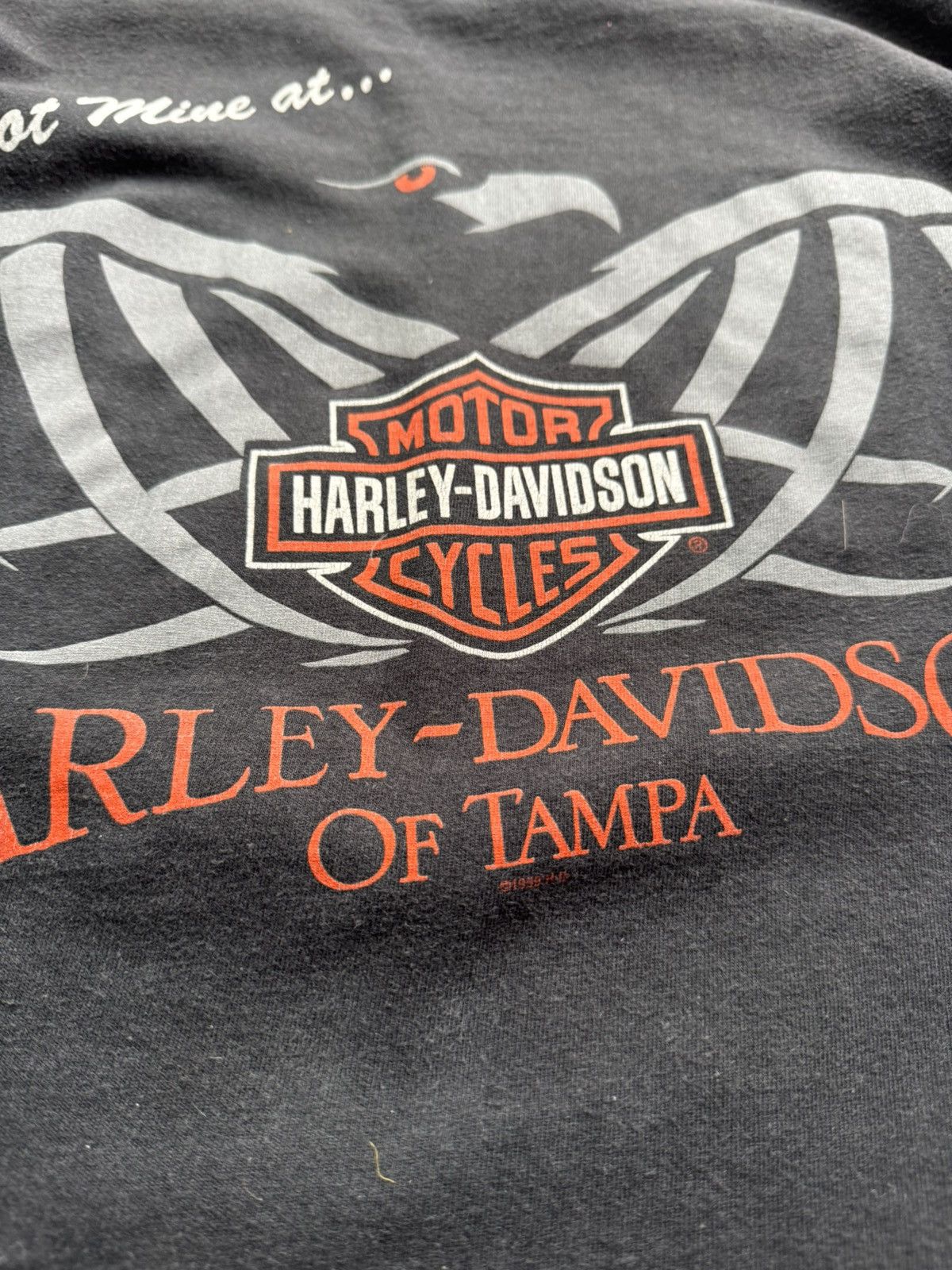 Harley Davidson Harley Davidson Vintage House of Tampa T Shirt Size L USA Size US L / EU 52-54 / 3 - 4 Thumbnail