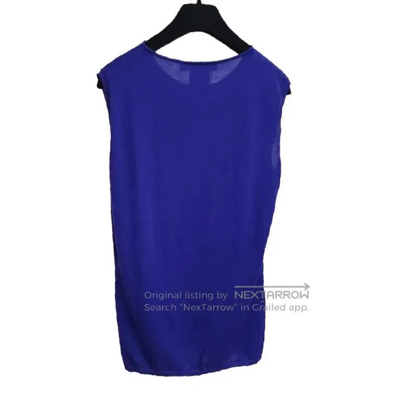 Dior Dior Blue Wool Short Sleeve Top . Size S / US 4 / IT 40 - 5 Thumbnail