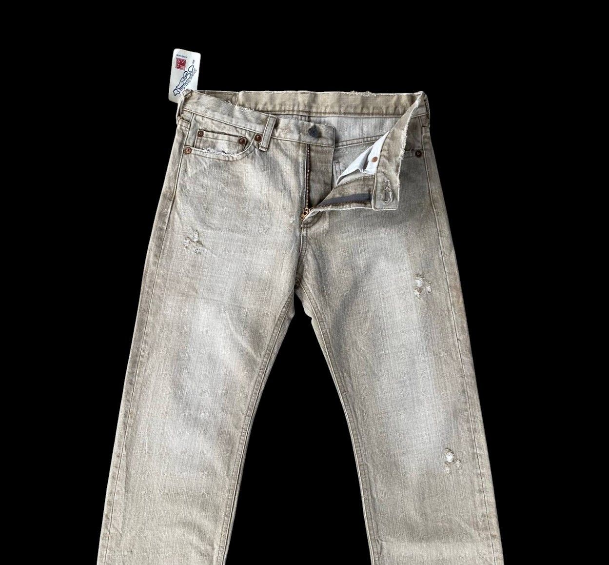 Studio D'Artisan VINTAGE STUDIO DARTISAN PRISONER DENIM DISTRESSED W28 Size US 28 / EU 44 - 16 Thumbnail