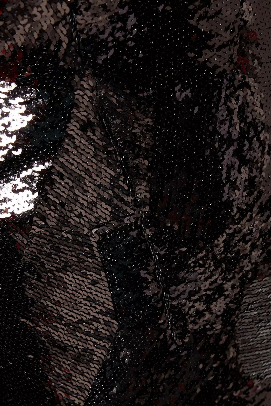 Balmain o1y0525 Sequins Mini Dress in Black Size S / US 4 / IT 40 - 3 Thumbnail