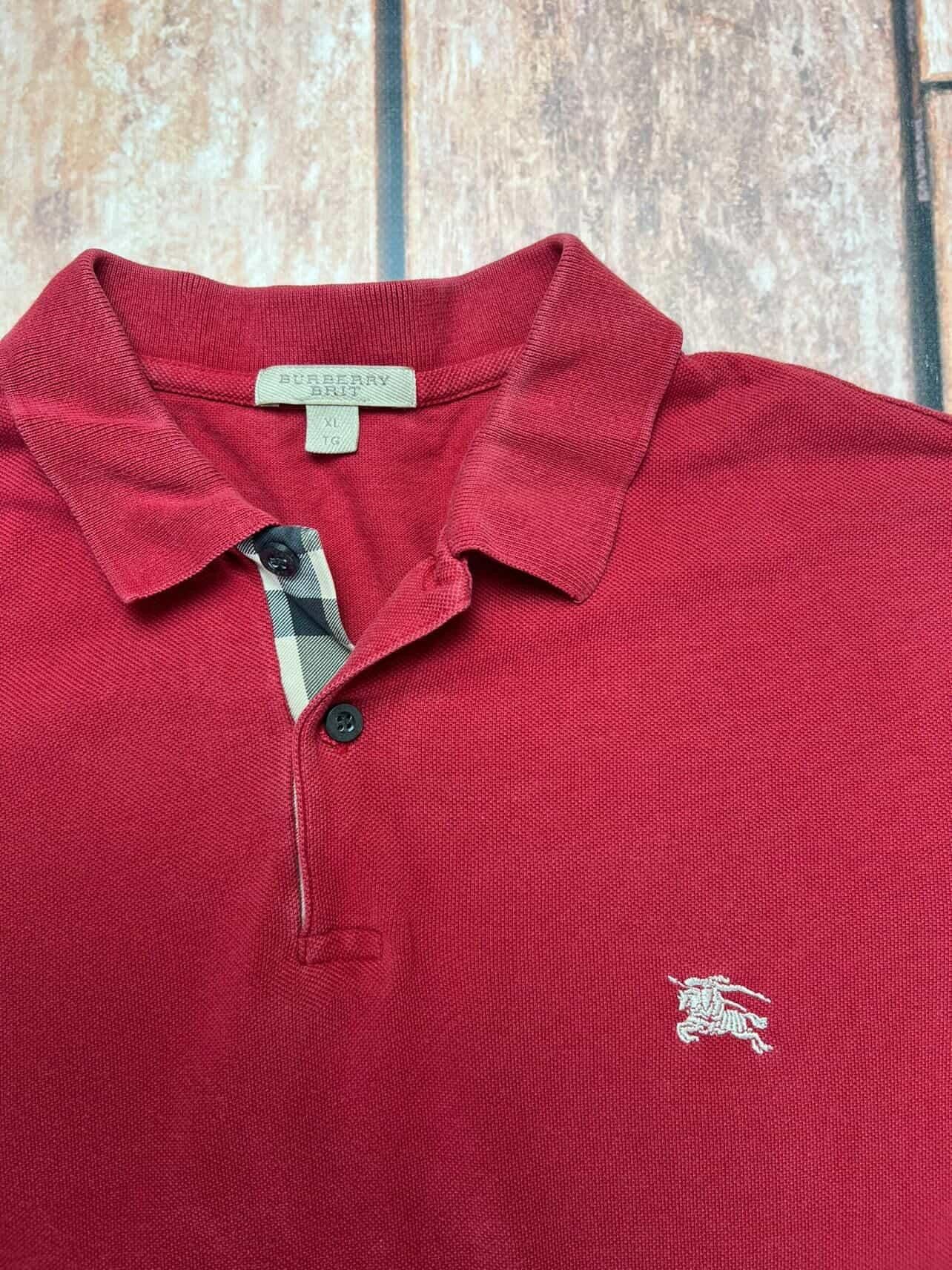 Burberry Burberry Brit Polo t-shirt Size US XL / EU 56 / 4 - 5 Thumbnail