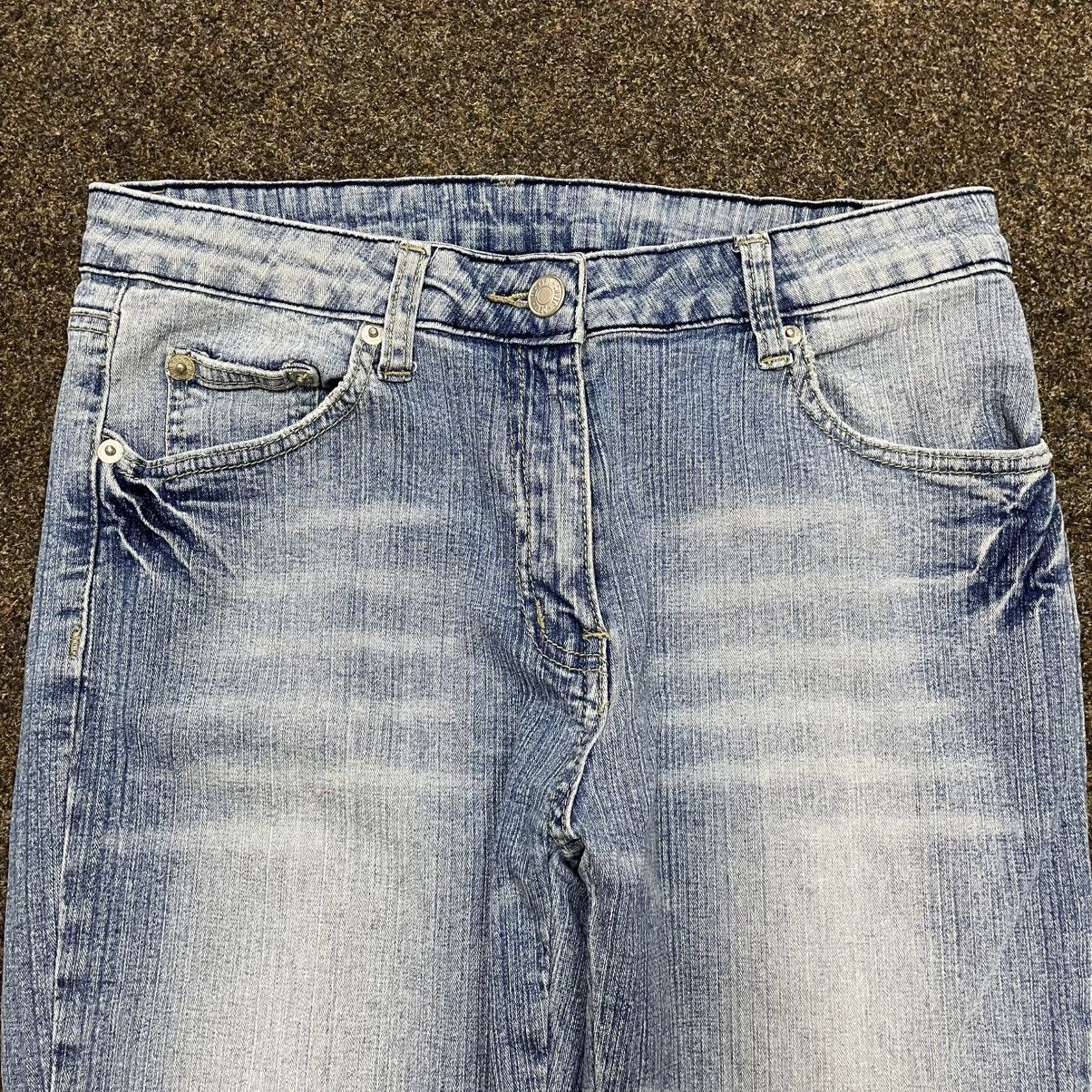 Vintage Y2K Vintage FCUK Bootcut Jeans Faded Distressed Streetwear W Size 30" / US 8 / IT 44 - 4 Thumbnail