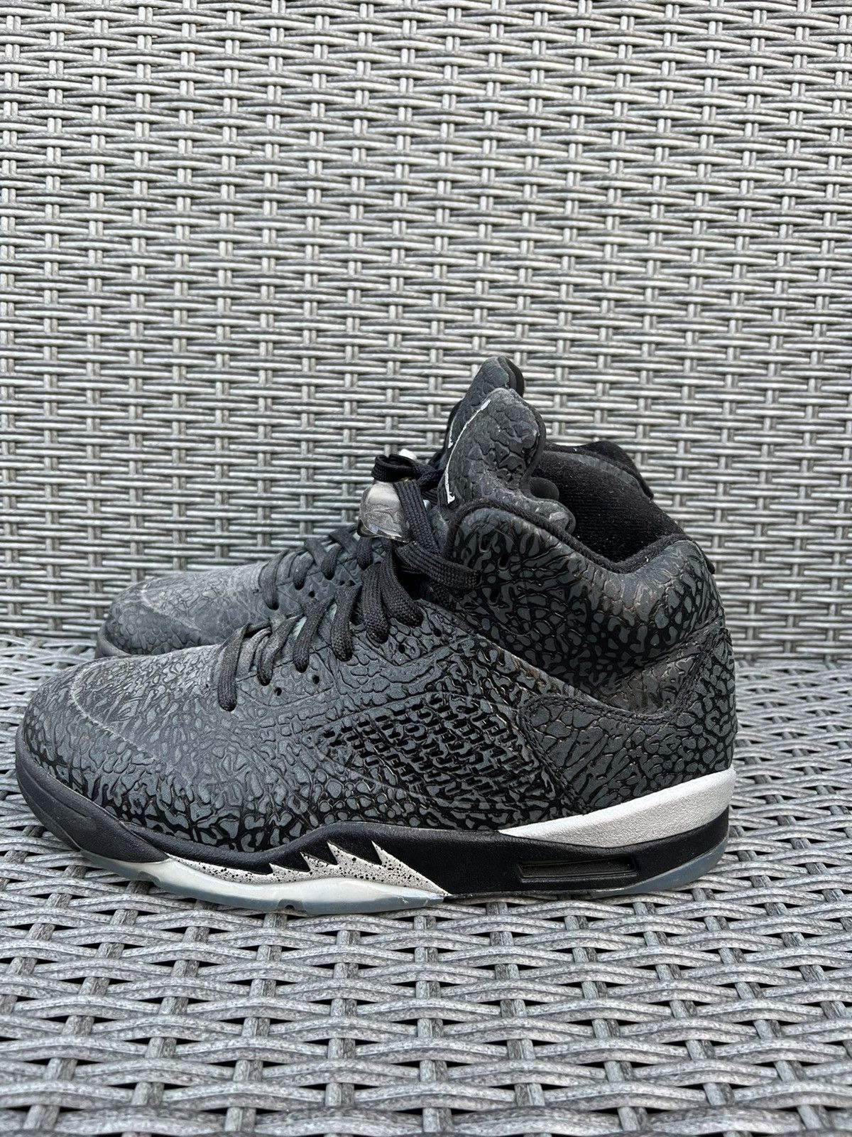 Jordan Brand Jordan 5 Retro 3Lab5 Black Silver Size US 9.5 / EU 42-43 - 1 Thumbnail