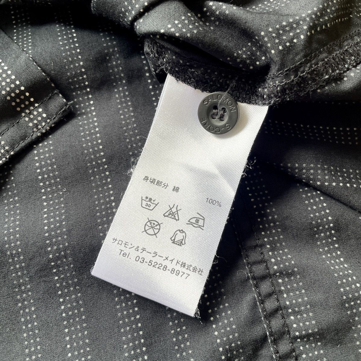 Salomon × Vintage Rare Vintage 2006 Salomon S-Core Graffiti Button-Up Shirt Size US L / EU 52-54 / 3 - 9 Thumbnail
