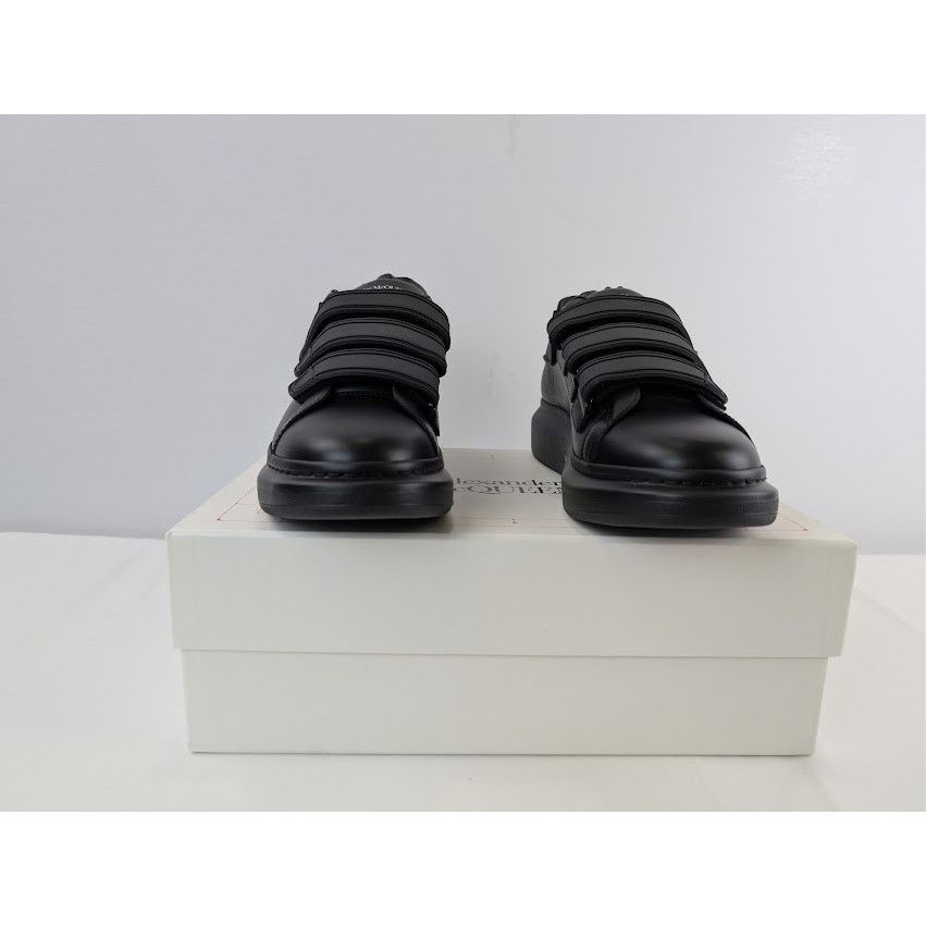 Alexander McQueen o1rshd1 Larry Oversized Triple Strap Sneaker in Black Size US 11 / EU 44 - 19 Thumbnail
