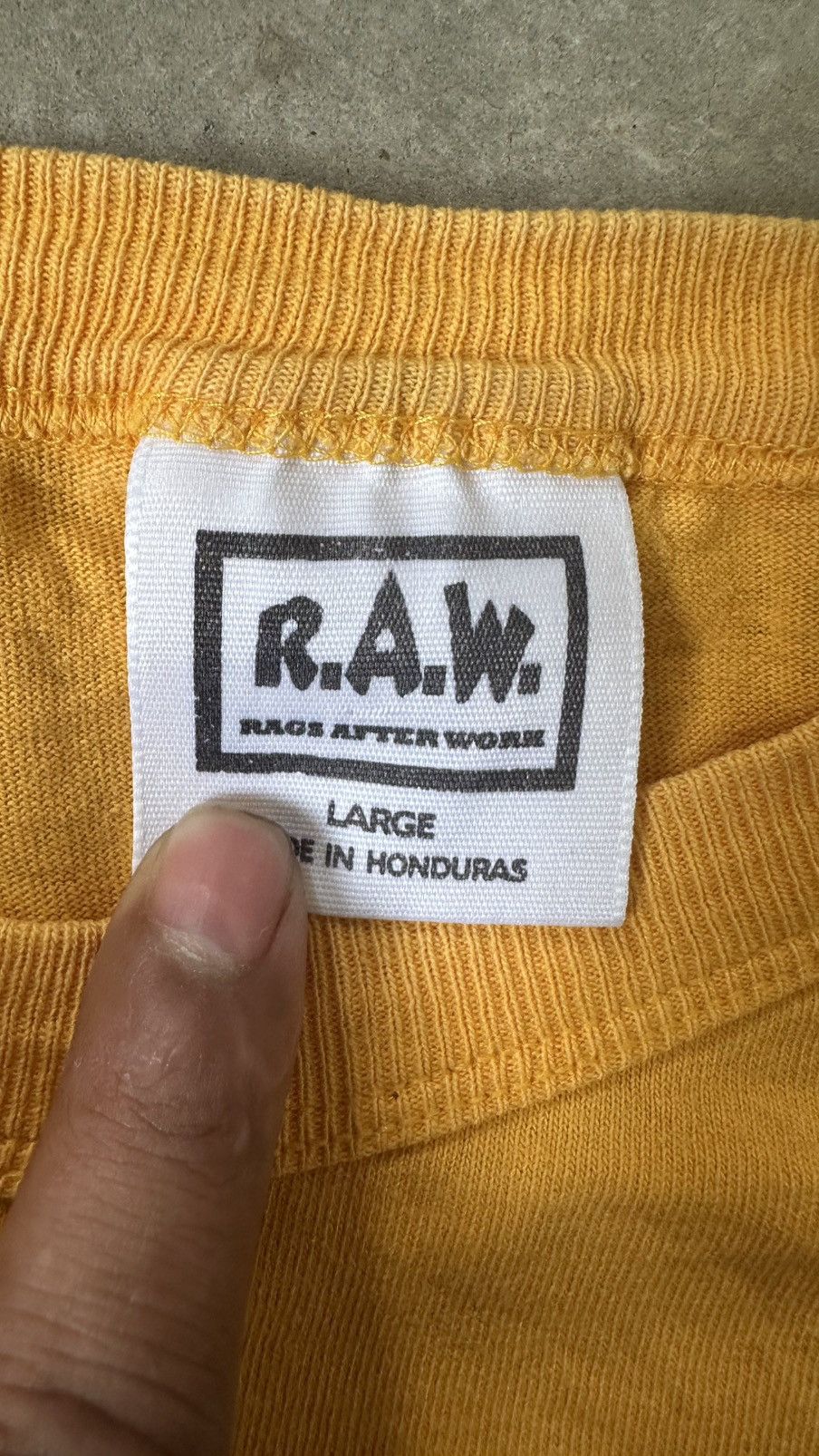 Raw State R.A.W RAGS AFTER WORK GET SET KANSAS TEE Size US M / EU 48-50 / 2 - 4 Thumbnail
