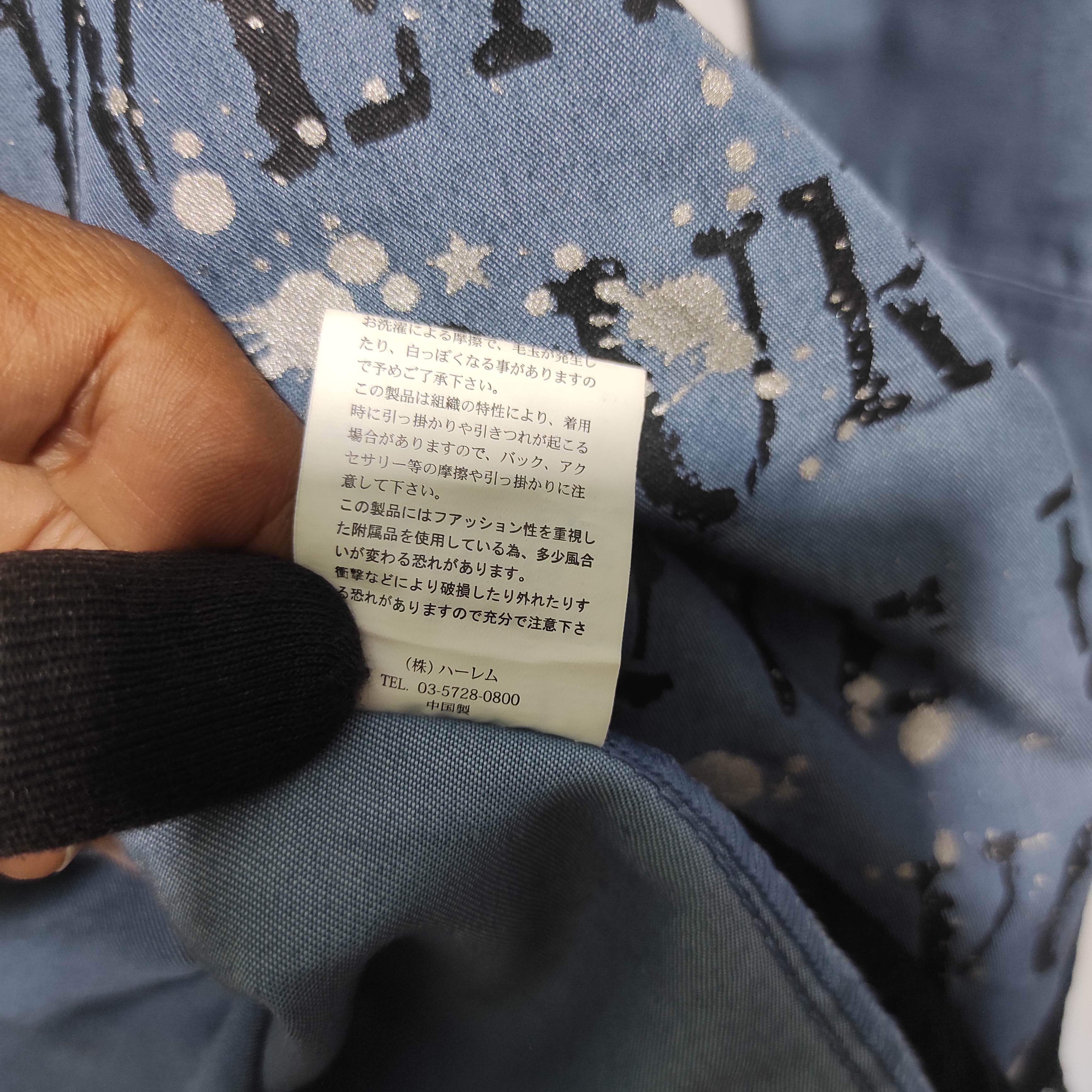 Hysteric Glamour Ghost of Harlem Poem Shirt Button Up i6w9 style Size S / US 4 / IT 40 - 13 Thumbnail
