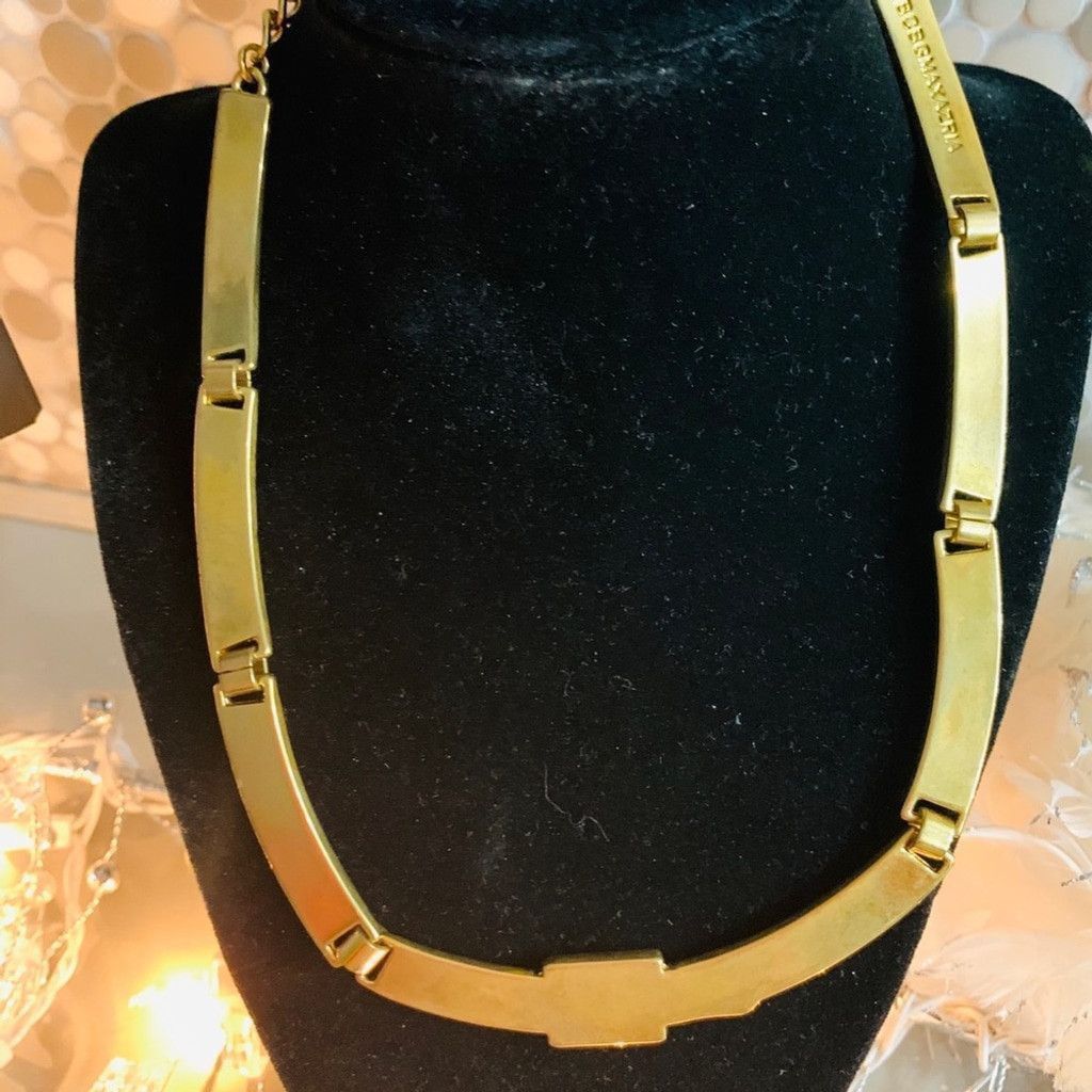 Other BCBG Gold Plated w black Leather Necklace Size ONE SIZE - 7 Thumbnail
