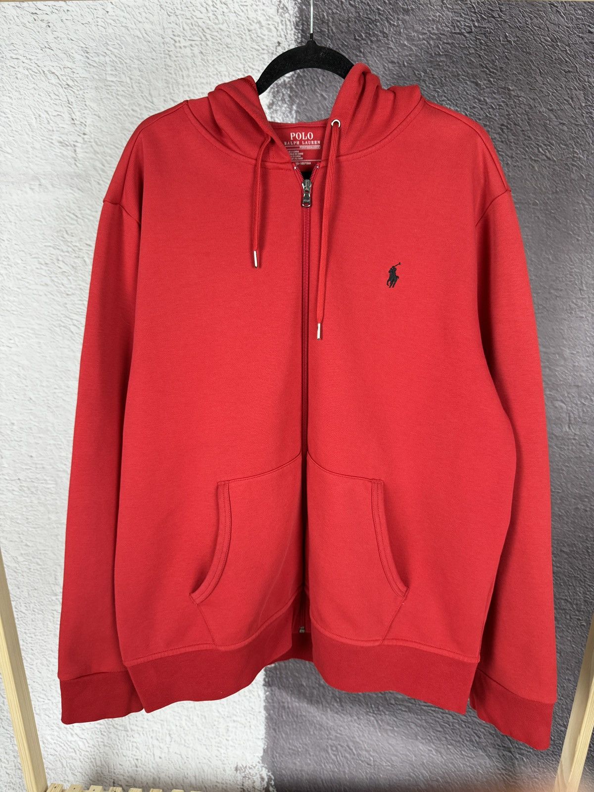 Polo Ralph Lauren Polo Ralph Lauren performance red basic hoodie Size US XL / EU 56 / 4 - 3 Thumbnail