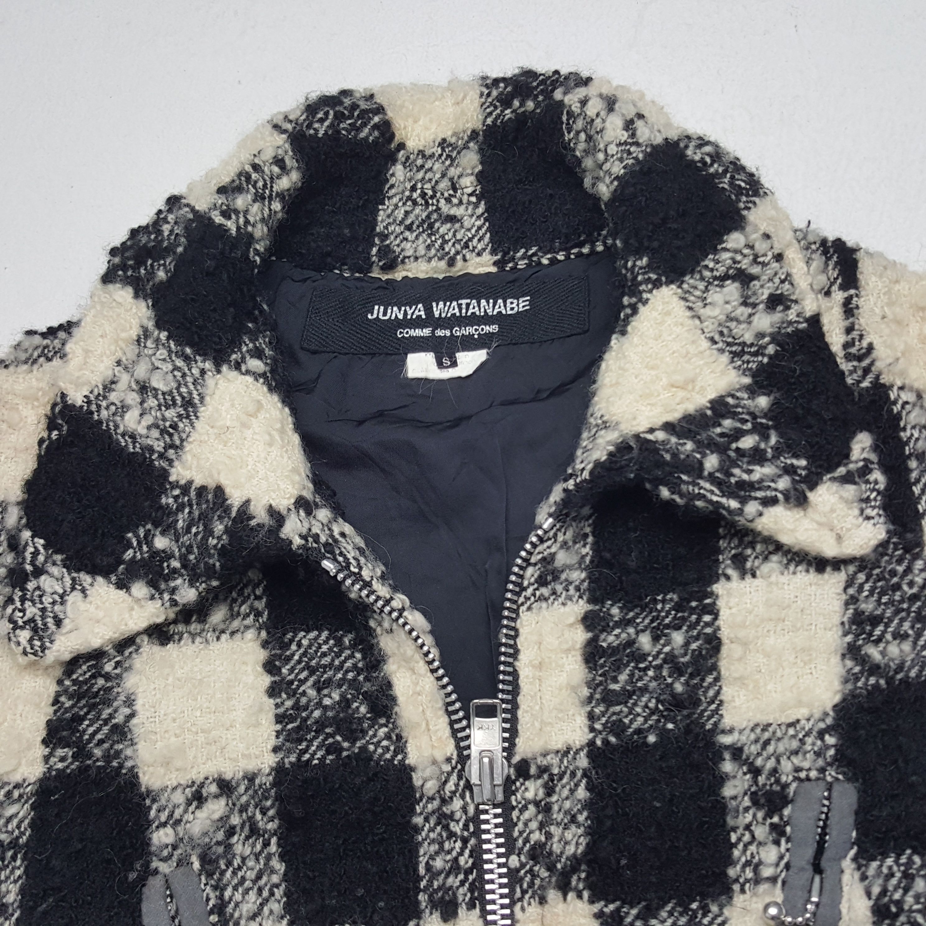 Comme des Garcons × Junya Watanabe × Vintage Vintage Comme Des Garçon x Junya Watanabe Wool Jacket Size US S / EU 44-46 / 1 - 4 Thumbnail