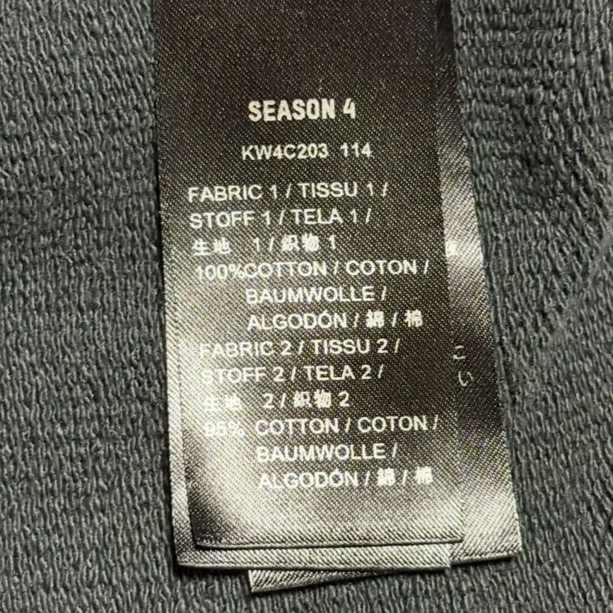 Kanye West YEEZY SEASON 4 CALABASAS ARM LOGO SWEATSHIRT Size US S / EU 44-46 / 1 - 9 Thumbnail