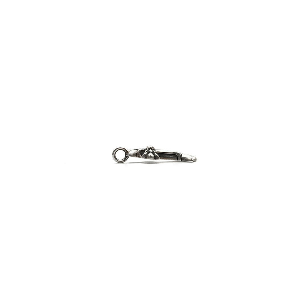 Chrome Hearts Chrome Hearts Silver Double-Layer Cross Charm Pendant Size ONE SIZE - 4 Thumbnail