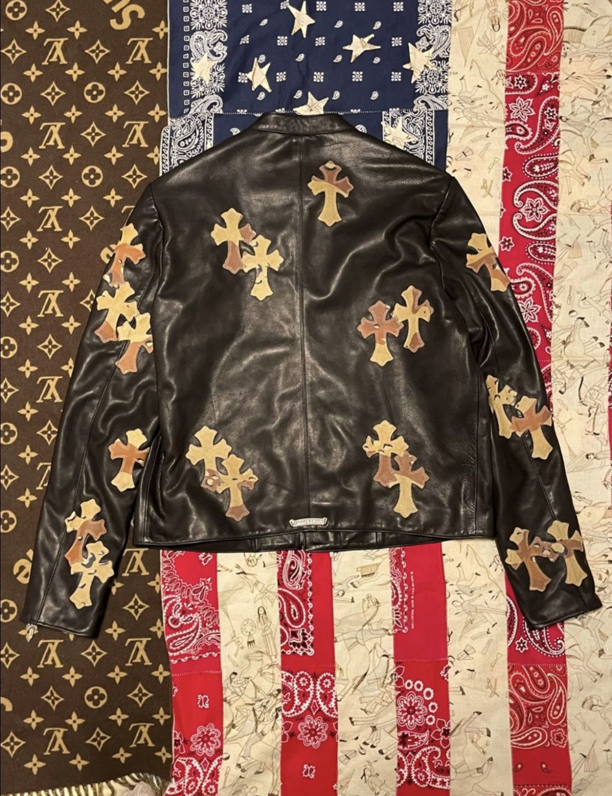 Chrome Hearts Chrome hearts rider leather jeacket Size US L / EU 52-54 / 3 - 2 Thumbnail