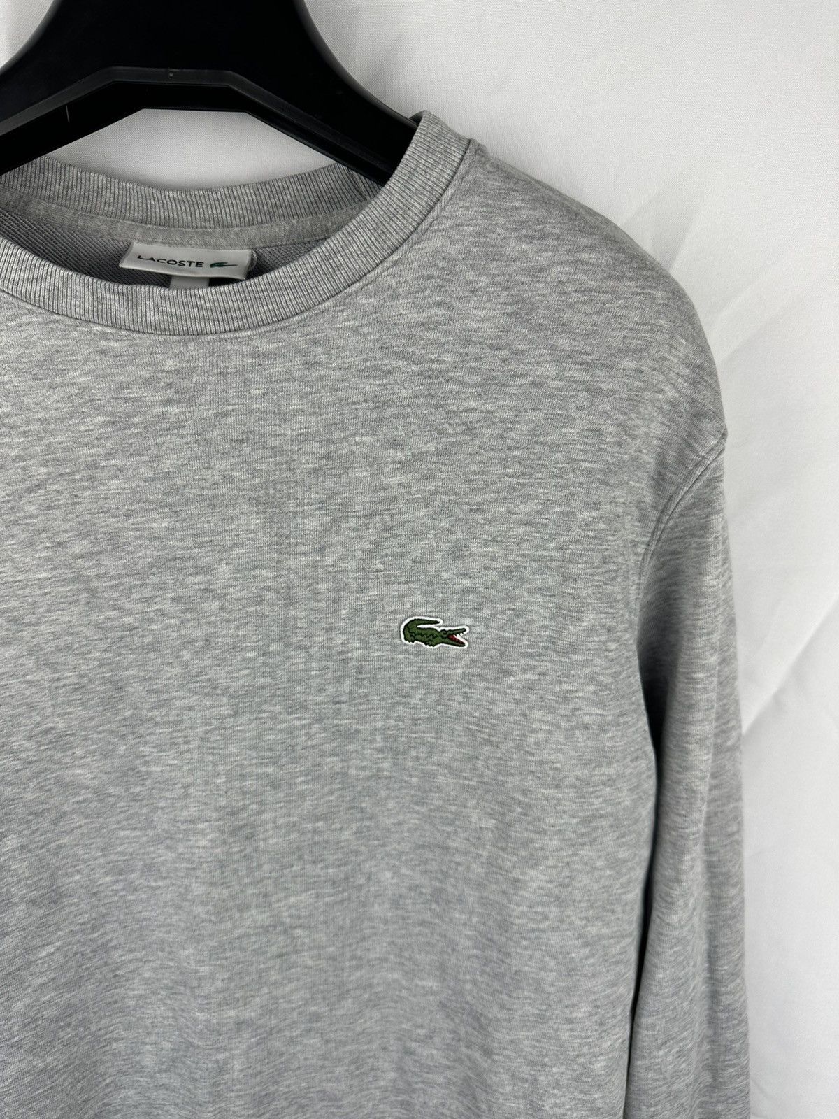 Lacoste Mens Lacoste Premium Sweatshirt Gray Size L (fr 5) Size US L / EU 52-54 / 3 - 2 Thumbnail