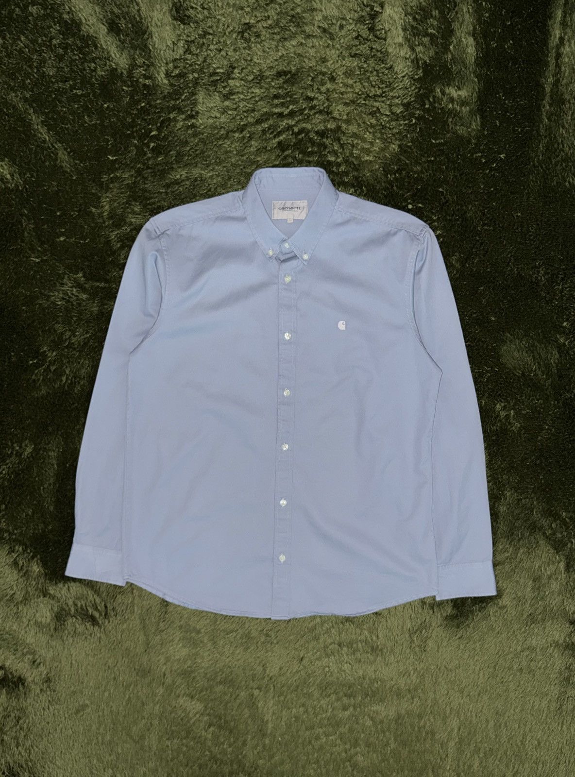 Carhartt Wip [L] Carhartt WIP Madison Classic Shirt Sky Blue Size US L / EU 52-54 / 3 - 1 Thumbnail