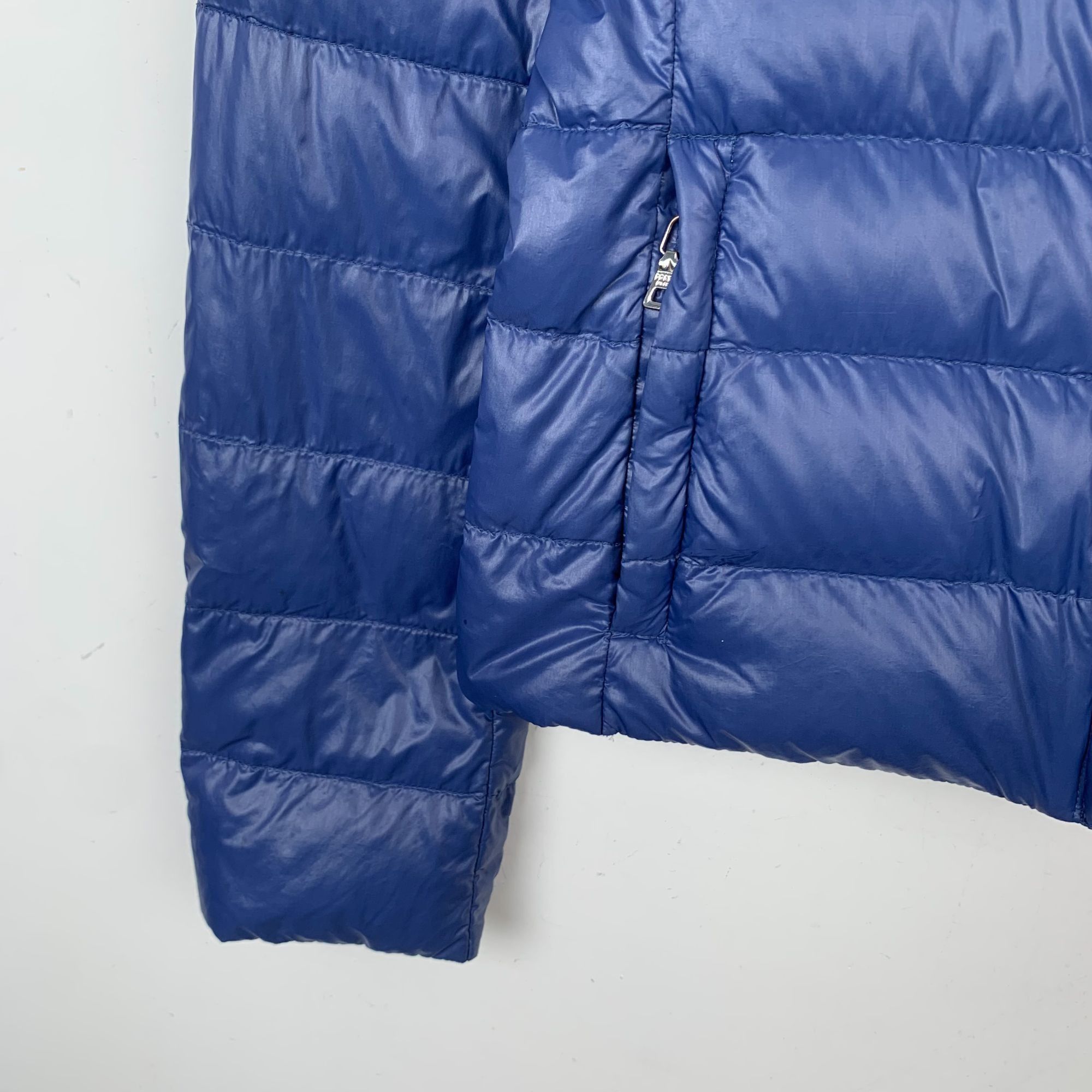 Prada Prada Womens Blue Stand-Up Collar Down Jacket Size 38 S Size XS / US 0-2 / IT 36-38 - 11 Thumbnail