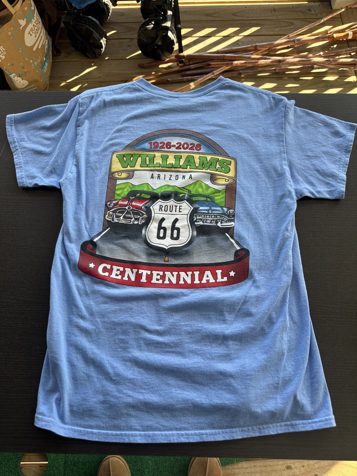 Other Williams Arizona Vintage Tee Shirt Baby Blue Souvenir Size US L / EU 52-54 / 3 - 2 Thumbnail