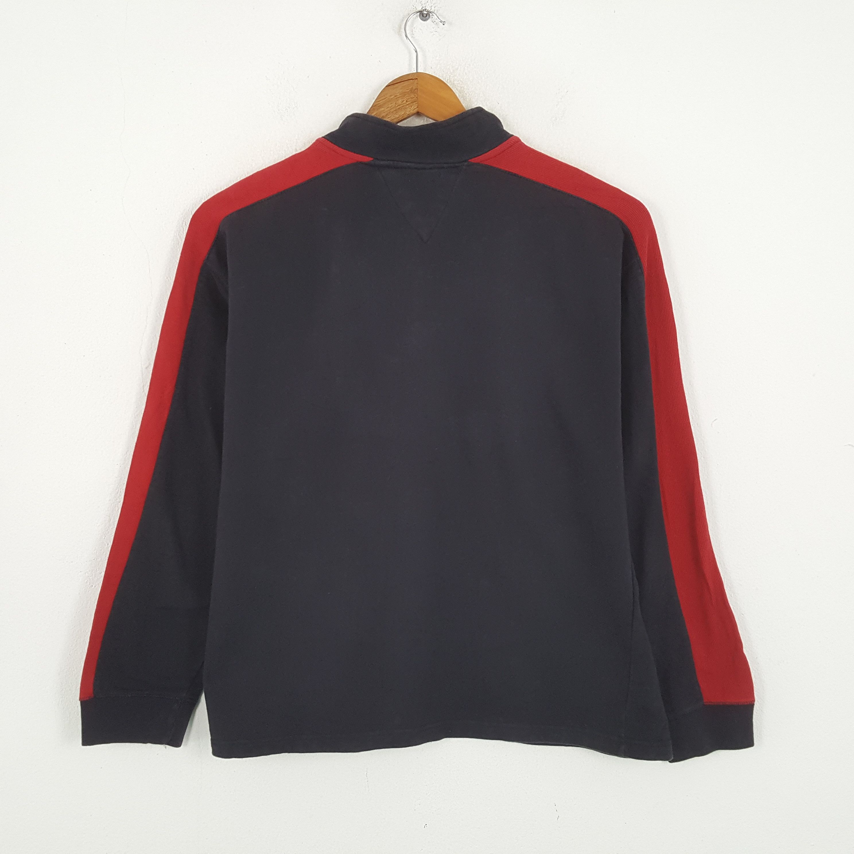 Tommy Hilfiger × Tommy Jeans × Vintage Vintage TOMMY HILFIGER Streetwear Skateboard Sweatshirt Size US XL / EU 56 / 4 - 3 Thumbnail