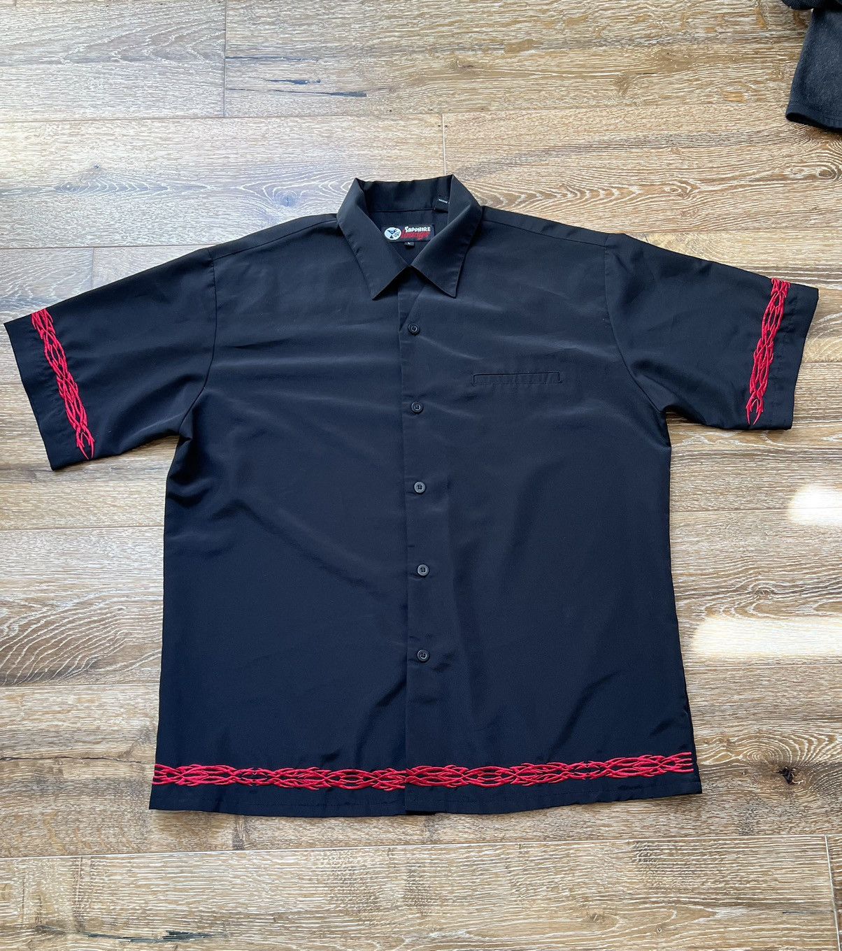Vintage Vintage sapphire lounge bowler shirt Size US L / EU 52-54 / 3 - 1 Thumbnail