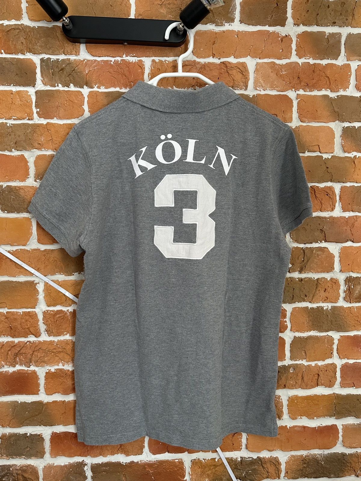 Japanese Brand Vintage Polo RL Style Koln Big Logo Polo T-shirt Size US L / EU 52-54 / 3 - 4 Thumbnail