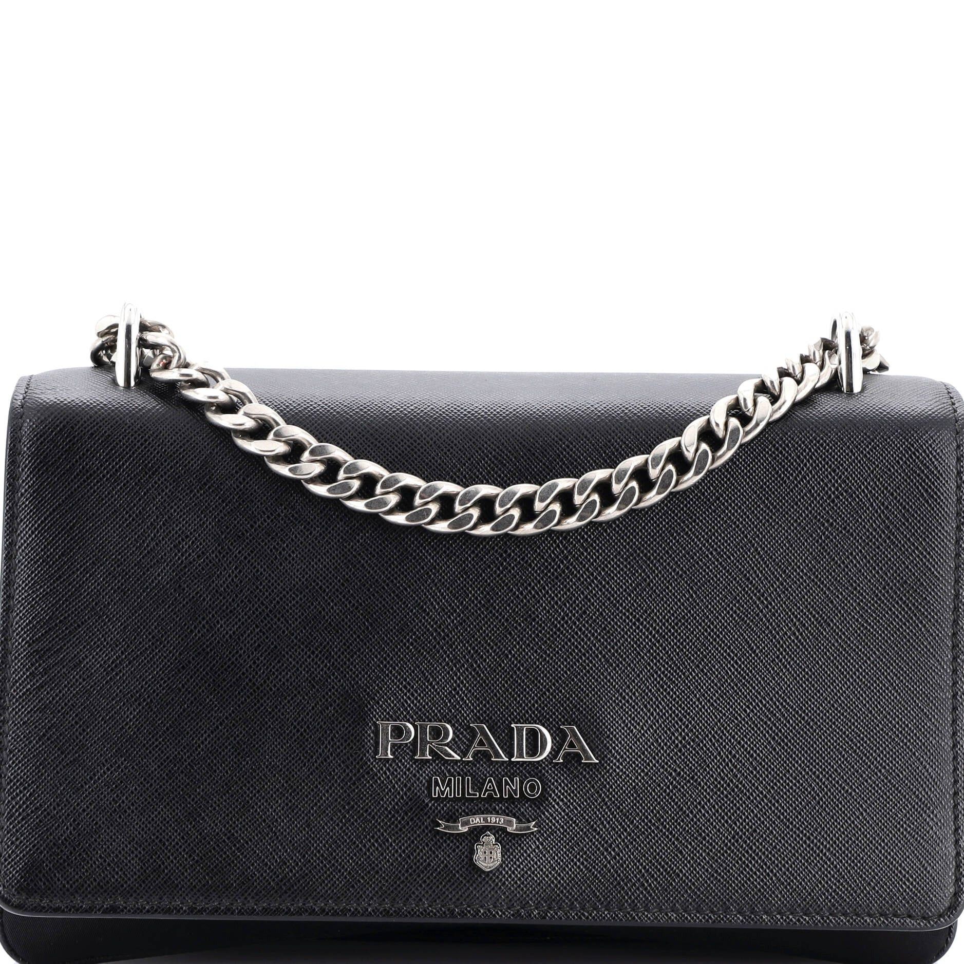Prada Chain Flap Crossbody Bag Size ONE SIZE - 1 Thumbnail