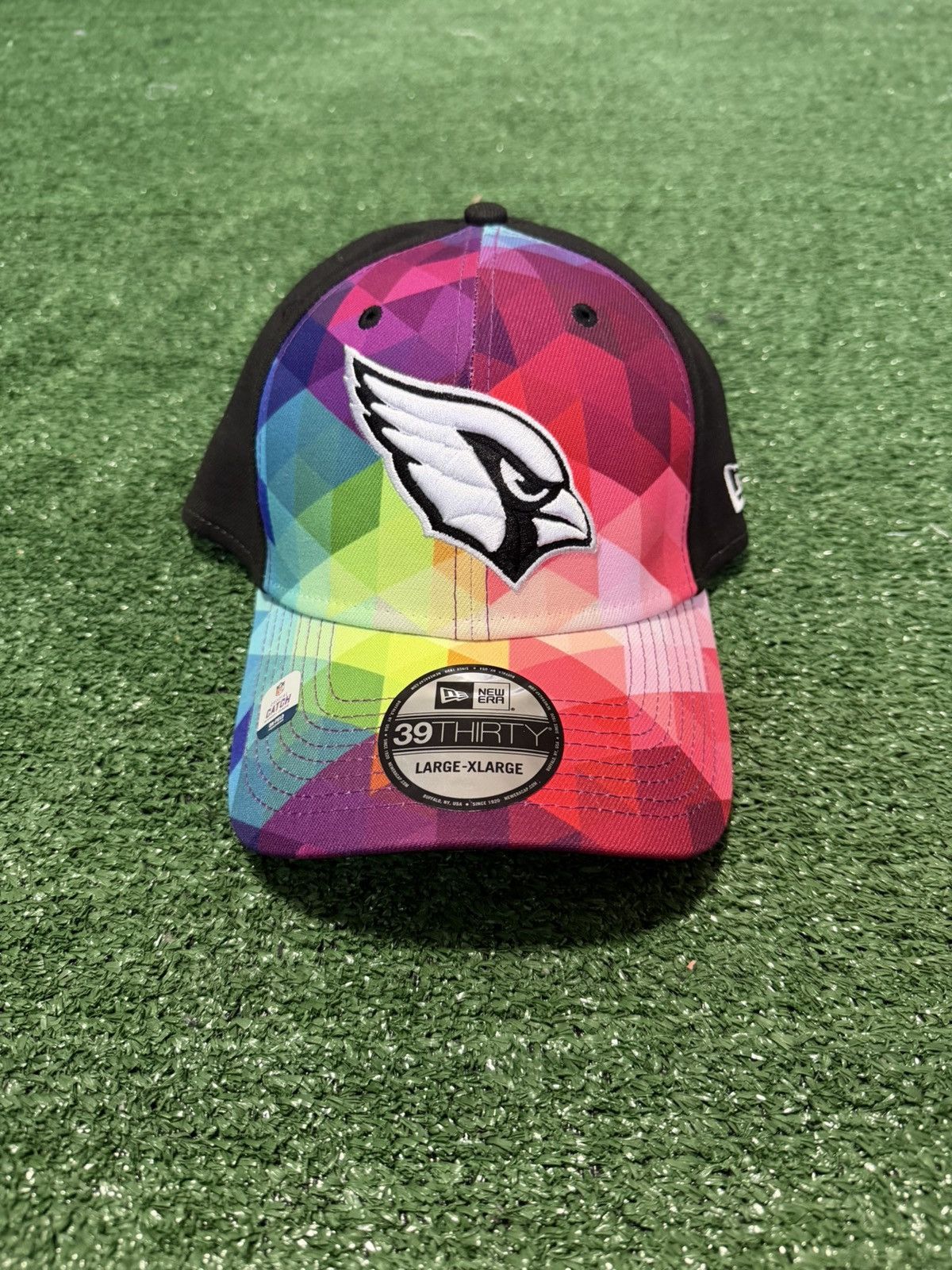 New Era Crucial Catch Arizona Cardinals New Era 39THIRTY NFL Size ONE SIZE - 1 Thumbnail