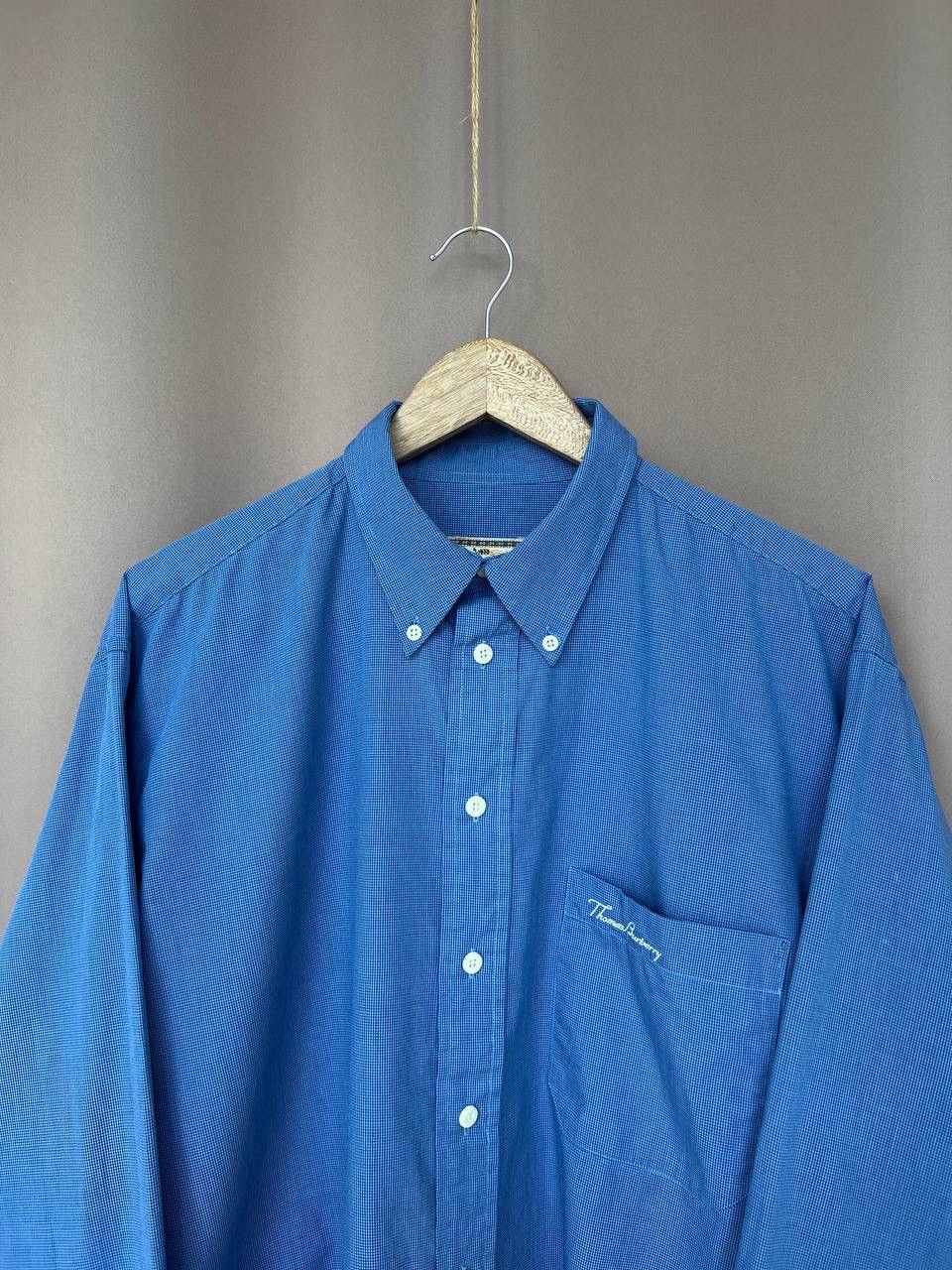 Burberry Thomas Burberry Vintage Button Down Shirt Mens Size XL Size US XL / EU 56 / 4 - 2 Thumbnail