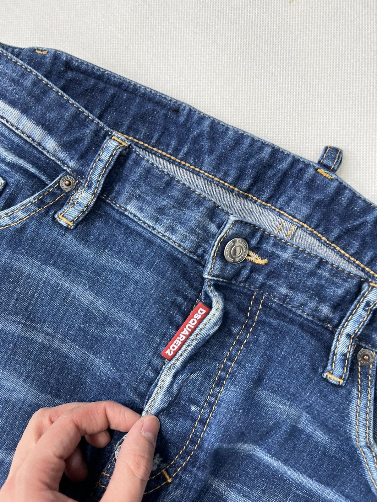 Dsquared2 Pants Dsquared2 x Manchester City Limited Edition Denim Size US 34 / EU 50 - 5 Thumbnail