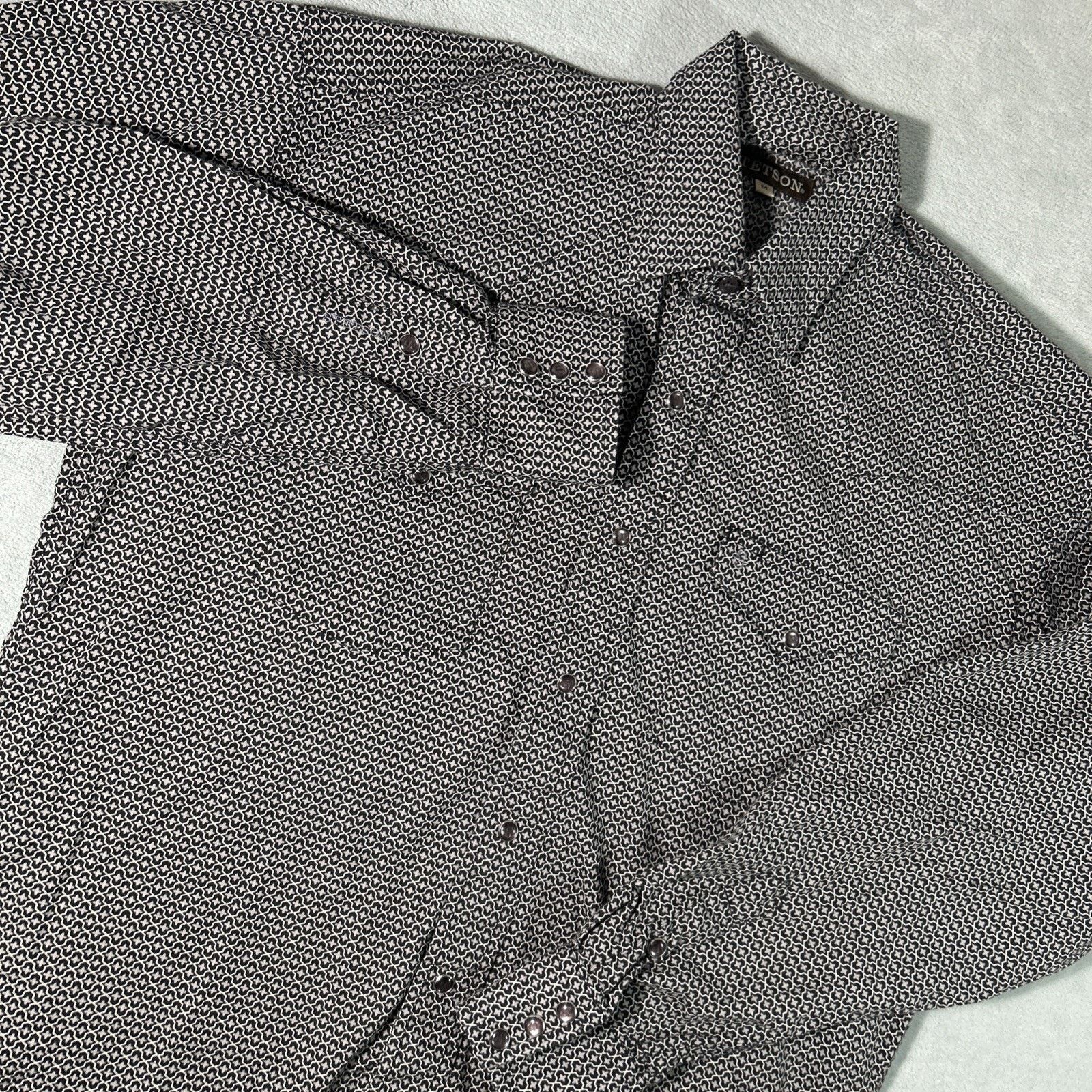 Stetson Stetson Pearl Snap Shirt Mens Medium Long Sleeve Western Size US M / EU 48-50 / 2 - 9 Thumbnail