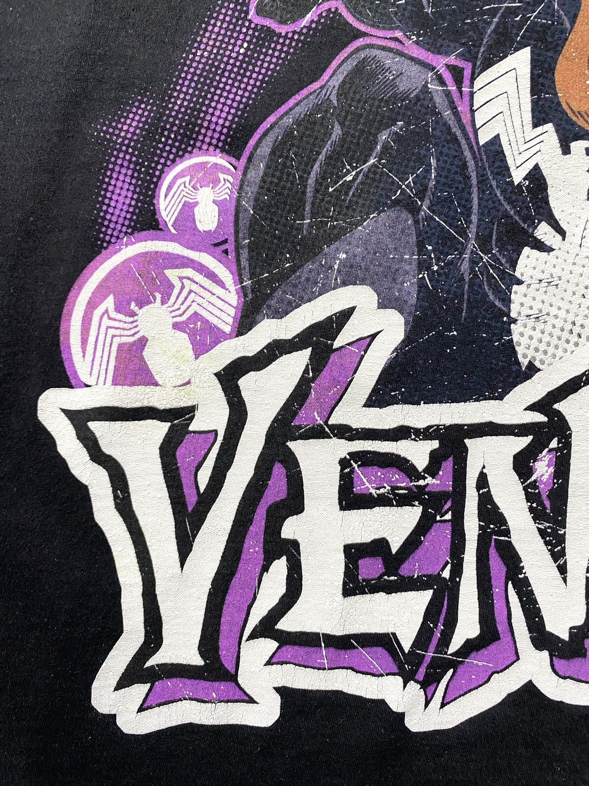 Marvel Comics 2000s Vintage Venom Horror by Marvel Comics T Shirt Batman Size US XL / EU 56 / 4 - 7 Thumbnail