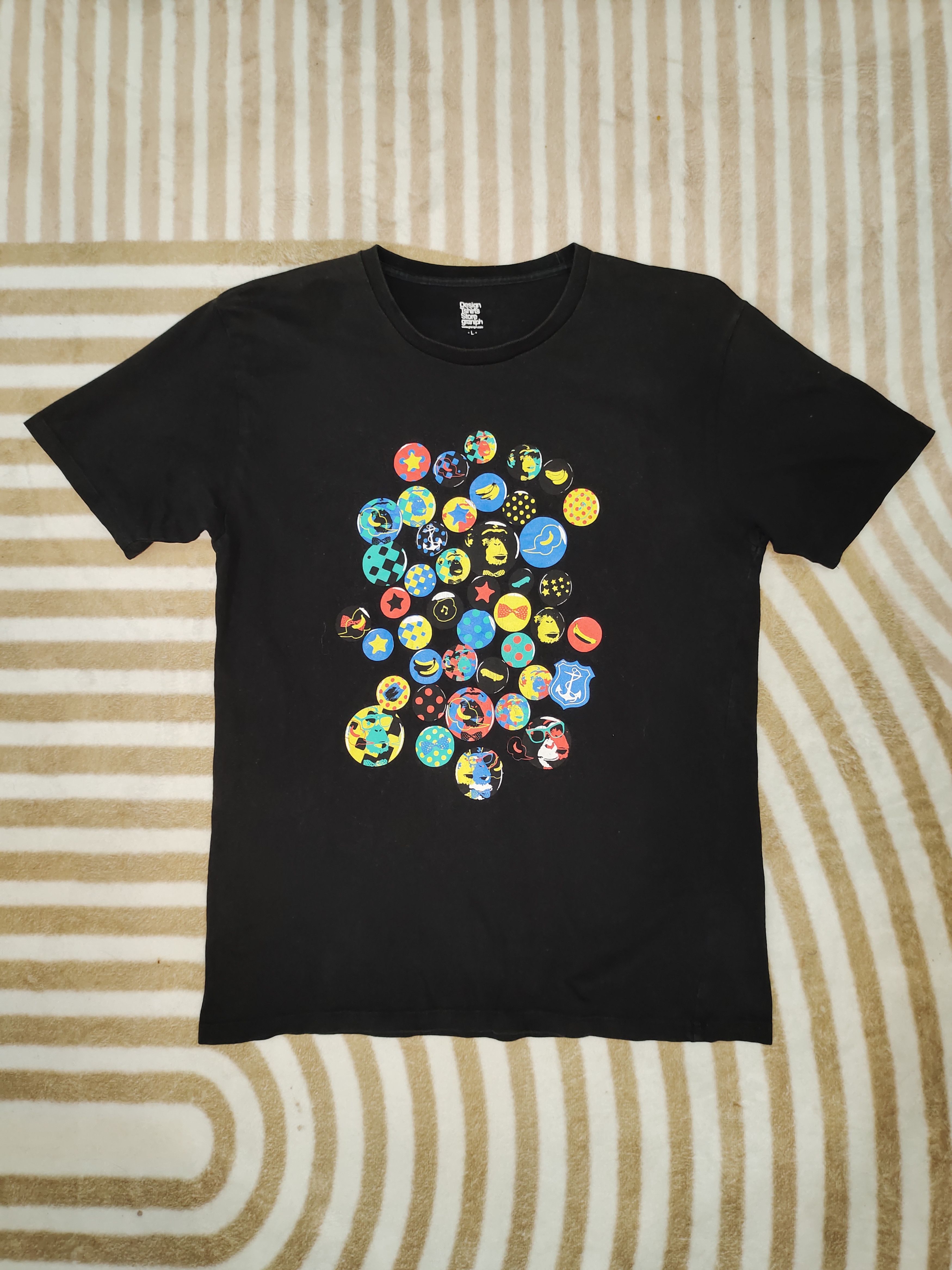 Vintage Rare Monkey print design live on the t-shirts Size US L / EU 52-54 / 3 - 1 Thumbnail