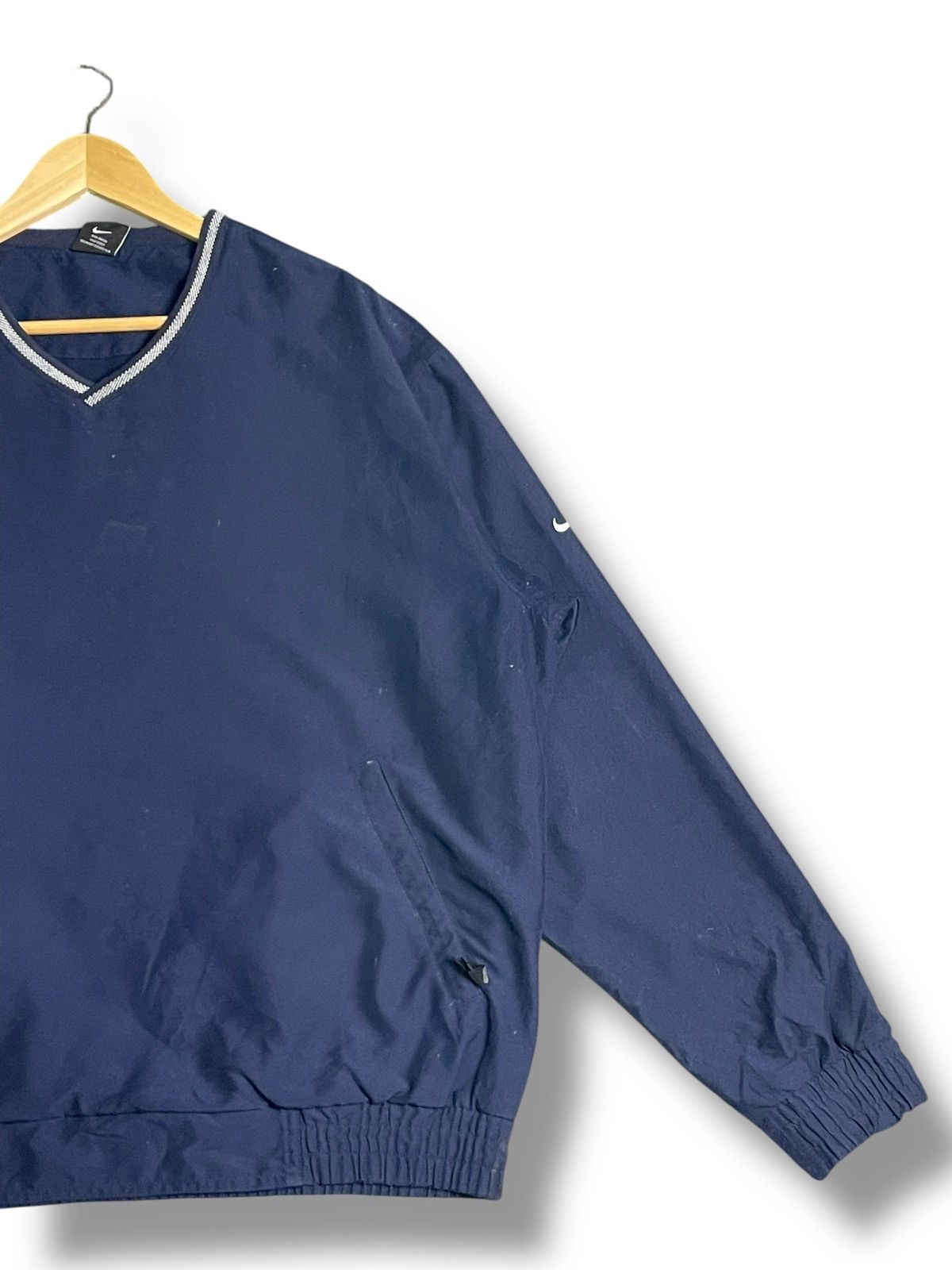 Nike Nike x Golf V-Neck Pullover Windbreaker (30) Size US L / EU 52-54 / 3 - 3 Thumbnail