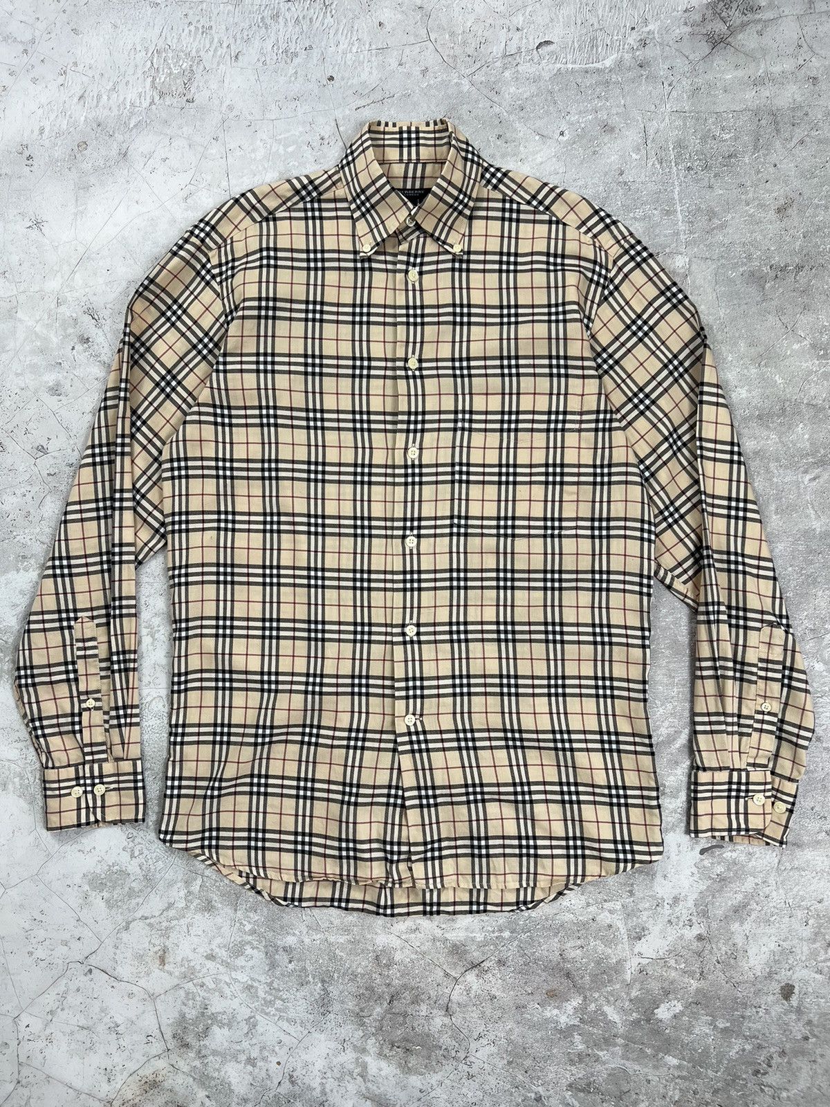 Burberry × Vintage burberry nova check shirt Size US S / EU 44-46 / 1 - 1 Thumbnail