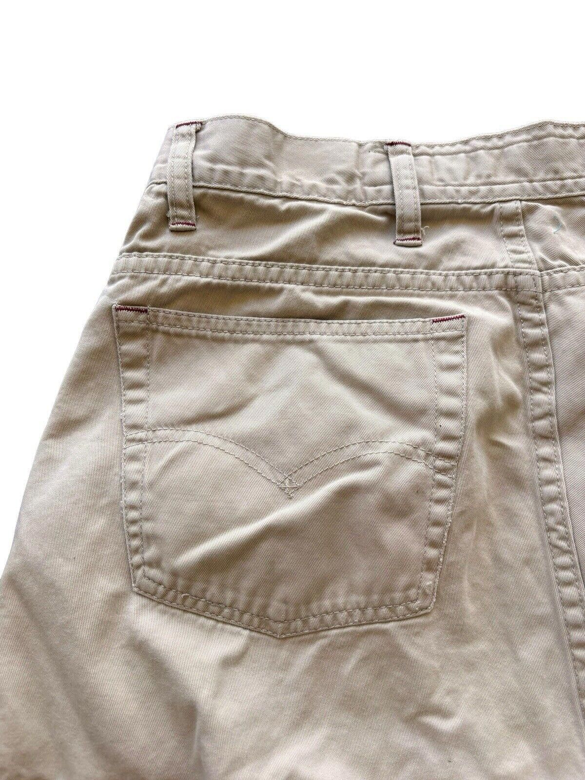 Levi's × Vintage Levi’s Silver Tab Baggy Khaki Cargo Shorts Size 33 Y2K Size US 33 - 7 Thumbnail