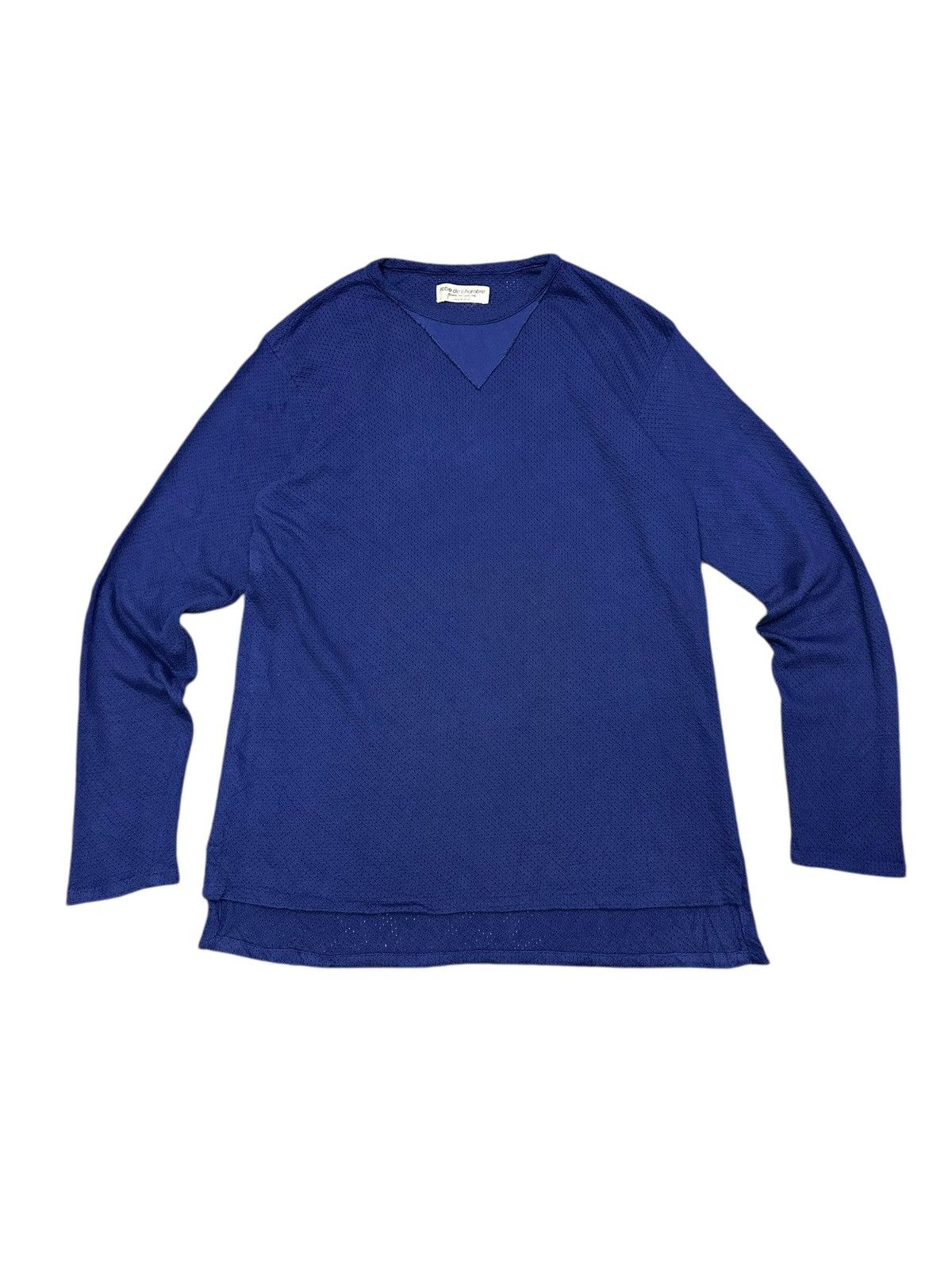 Comme des Garcons Vintage 90s Robe De Chambre Comme Des Garcons Mesh Longsleev Size US S / EU 44-46 / 1 - 1 Thumbnail