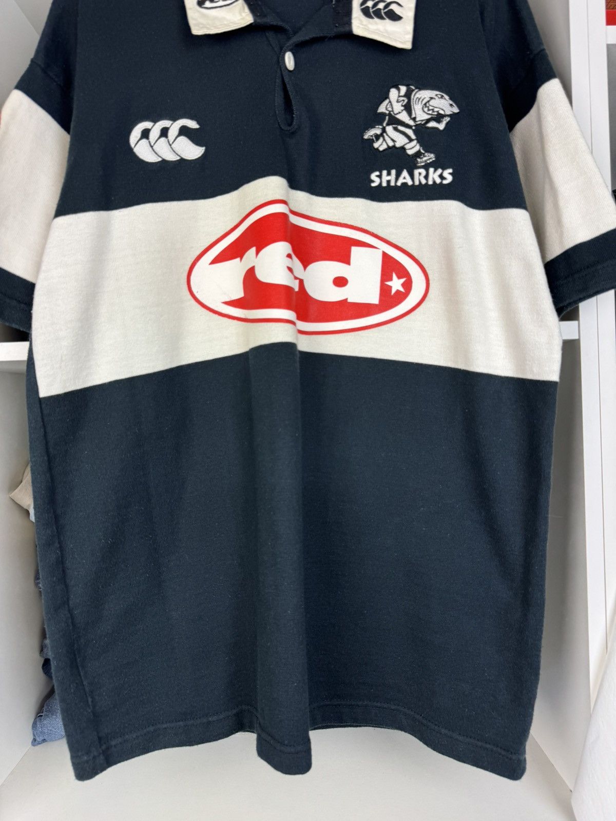 Canterbury of New Zealand Vintage Canterbury The Sharks Rugby Shirt Size US M / EU 48-50 / 2 - 19 Thumbnail