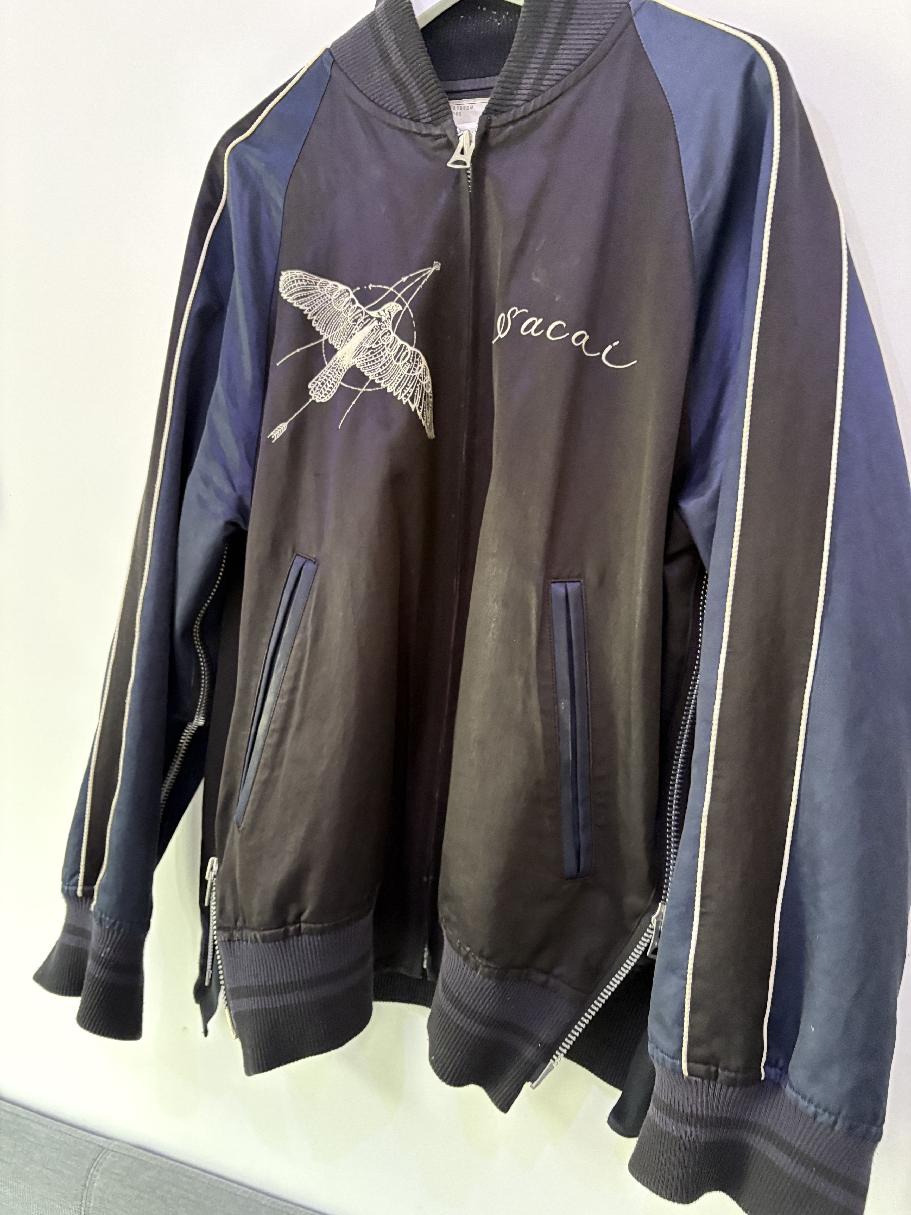 Sacai SACAI DR WOO BOMBER Size US L / EU 52-54 / 3 - 9 Thumbnail