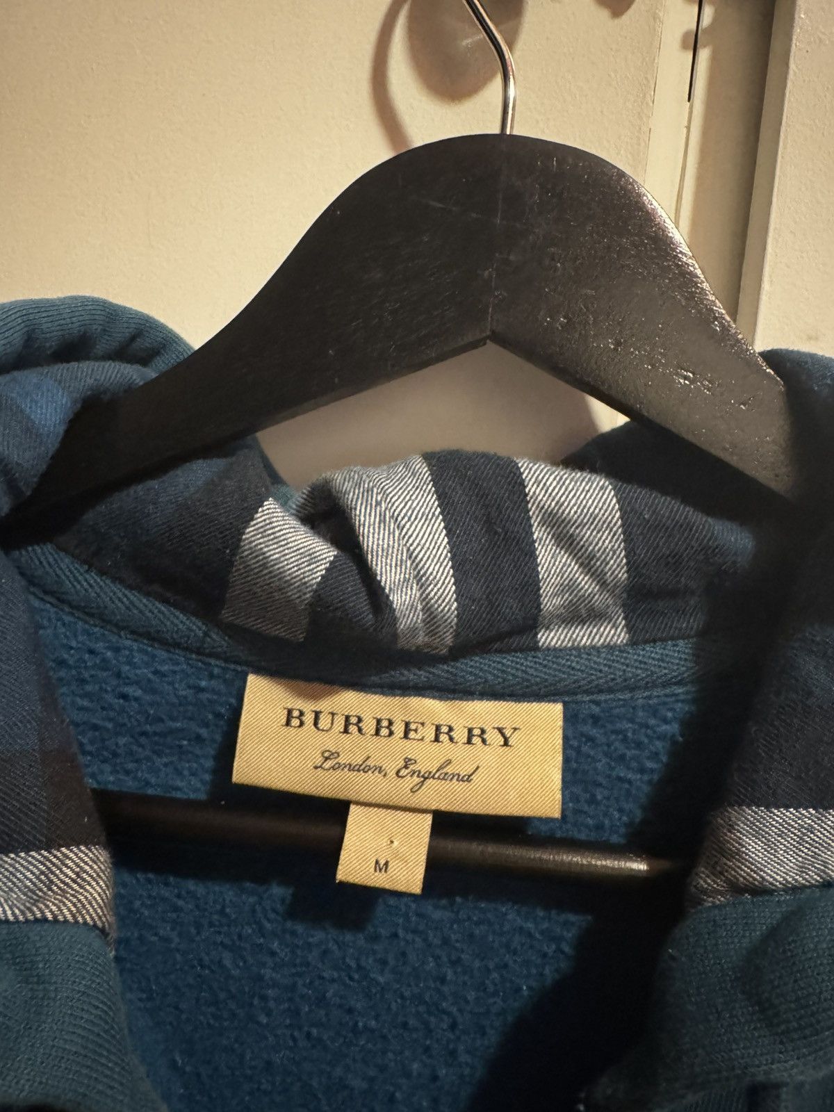 Burberry Burberry Check Zip Hoodie Size US M / EU 48-50 / 2 - 5 Thumbnail