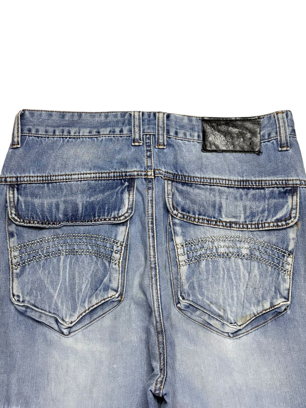 Japanese Brand Vintage Japanese Brand Mud Wash Loose Cargo Jeans Size US 32 / EU 48 - 8 Thumbnail