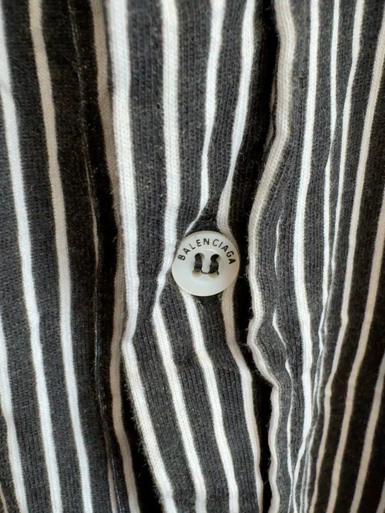 Balenciaga Balenciaga Striped short-sleeved shirt, short-sleeved shir Size US S / EU 44-46 / 1 - 5 Thumbnail