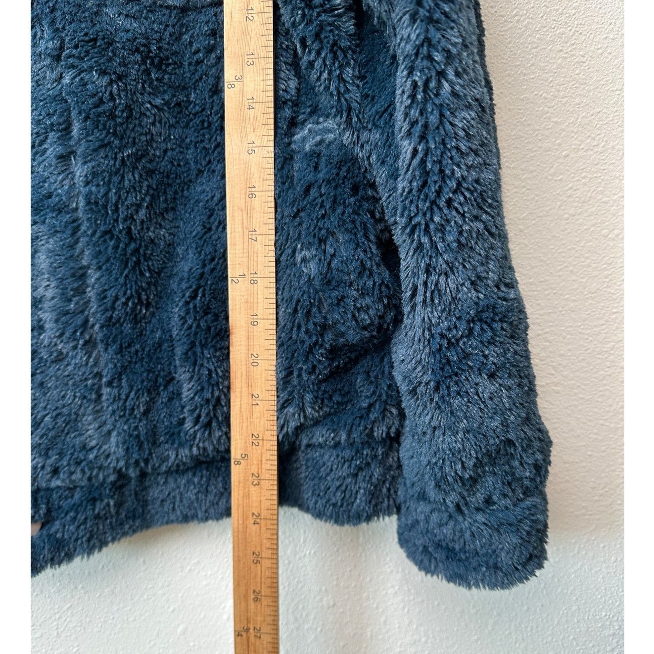 NWT Rhude Jacket Navy Blue Mens US L Sherpa