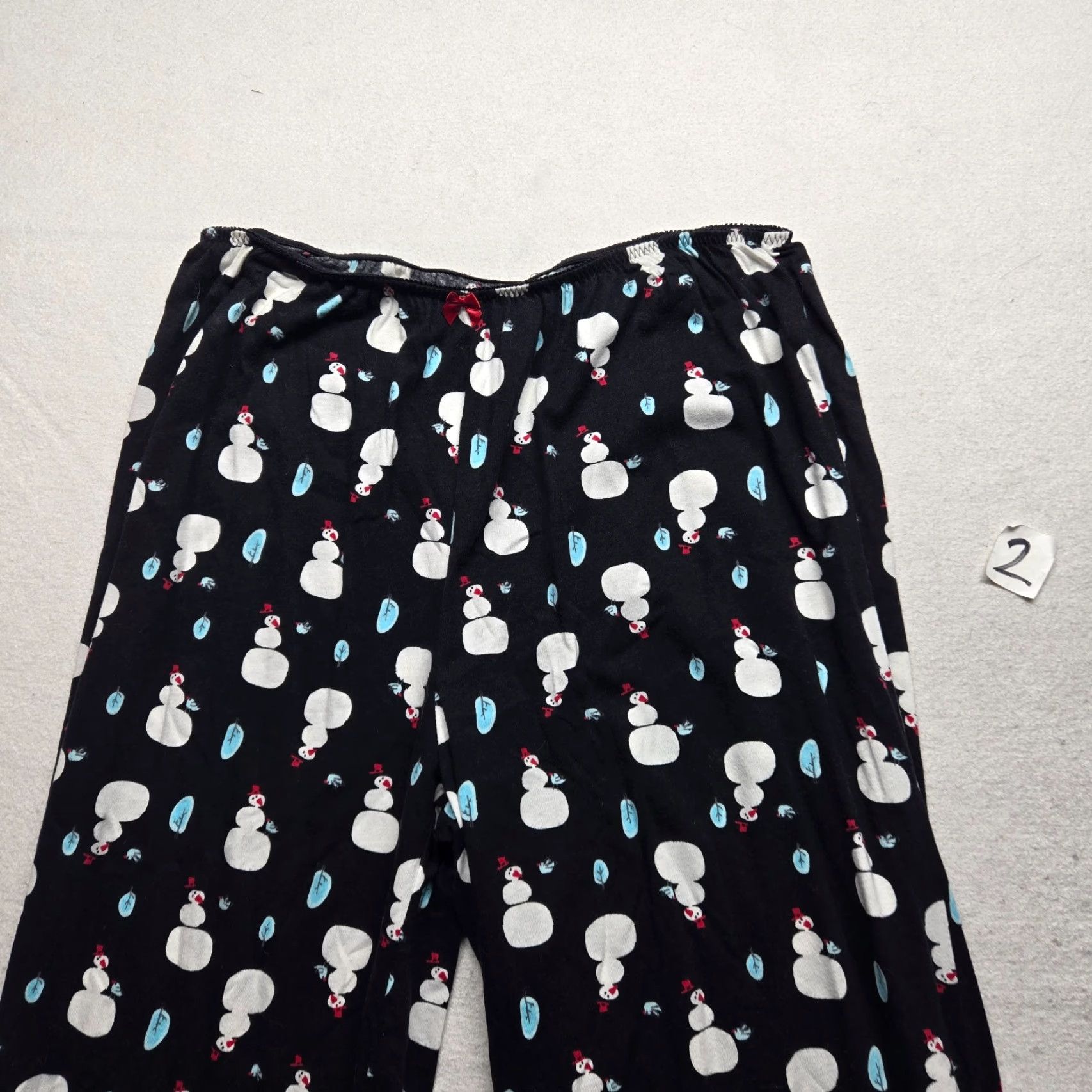 Vintage HUE Pajama Pants Shirt? Size 36" / US 14 / IT 50 - 2 Thumbnail