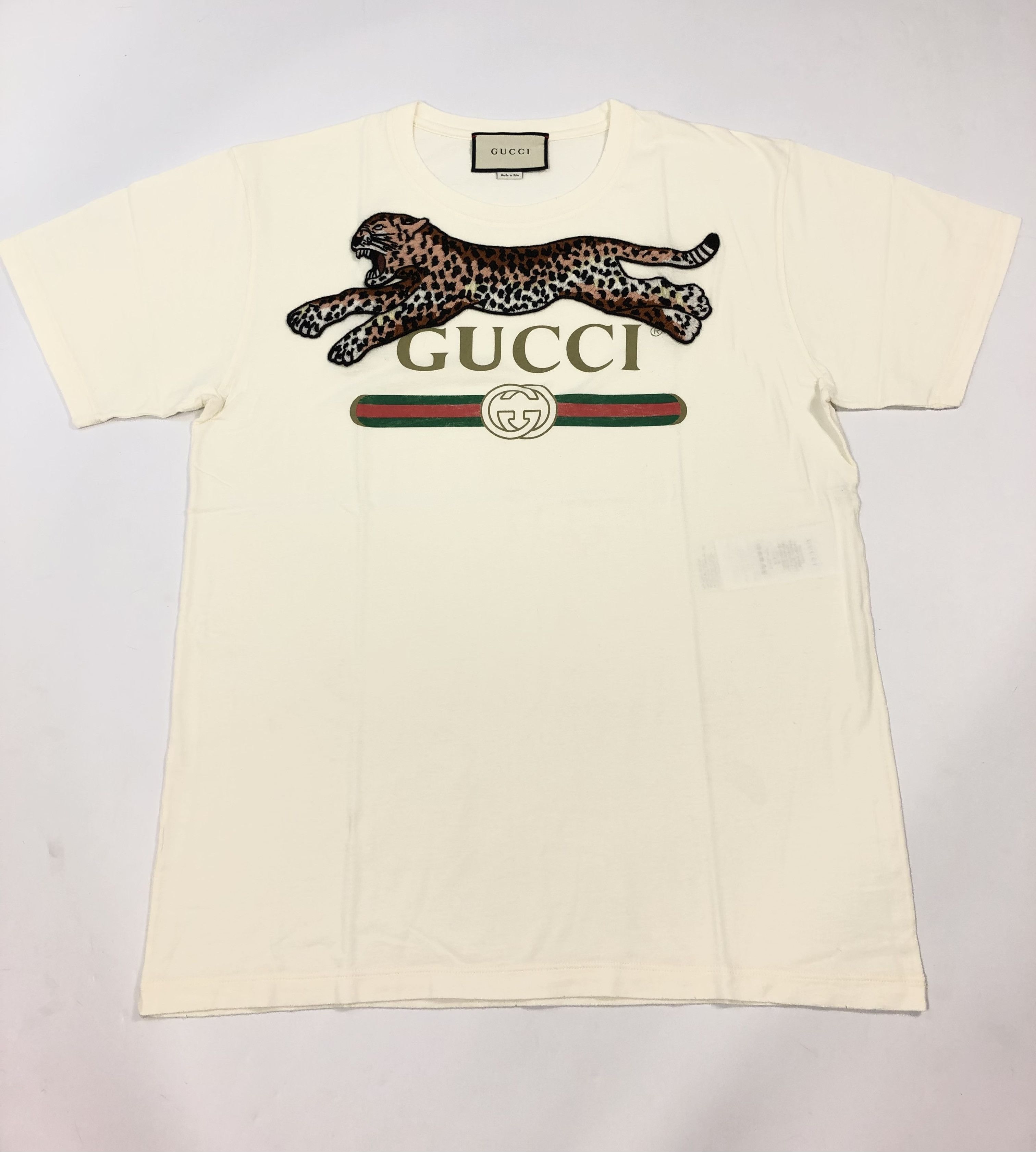 Gucci Classic Gucci Leopard T-shirt Size US M / EU 48-50 / 2 - 1 Thumbnail