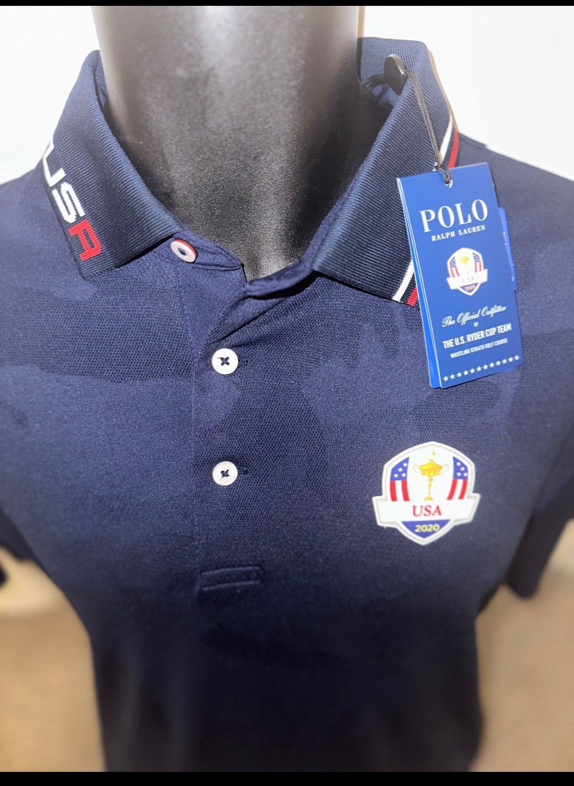 Ralph Lauren RLX Ralph Lauren Polo Shirt USA 2020 United We Stand Ryder Size US M / EU 48-50 / 2 - 5 Thumbnail